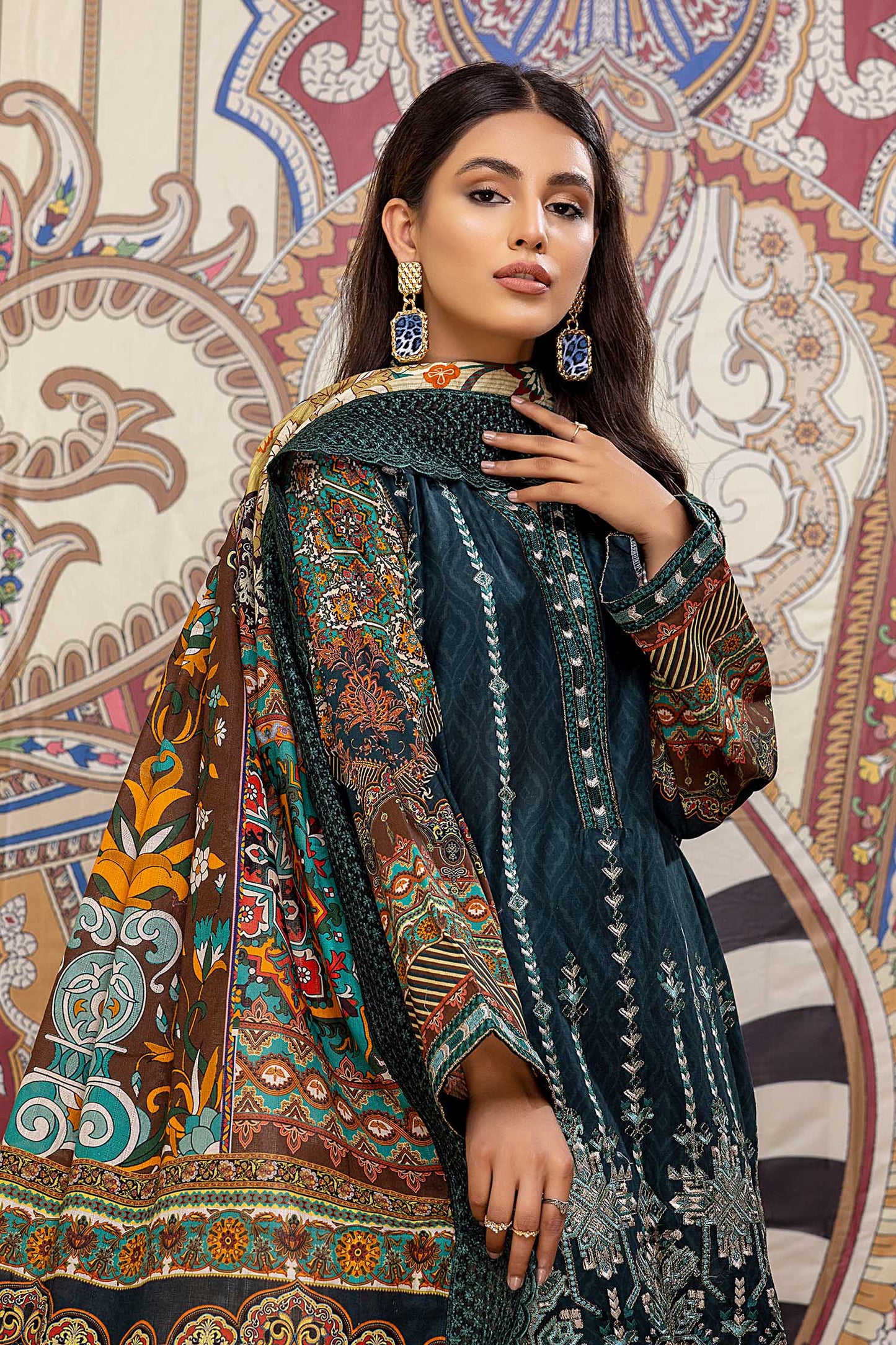 Breeze - Printed & Embroidered Lawn Pret 3PC