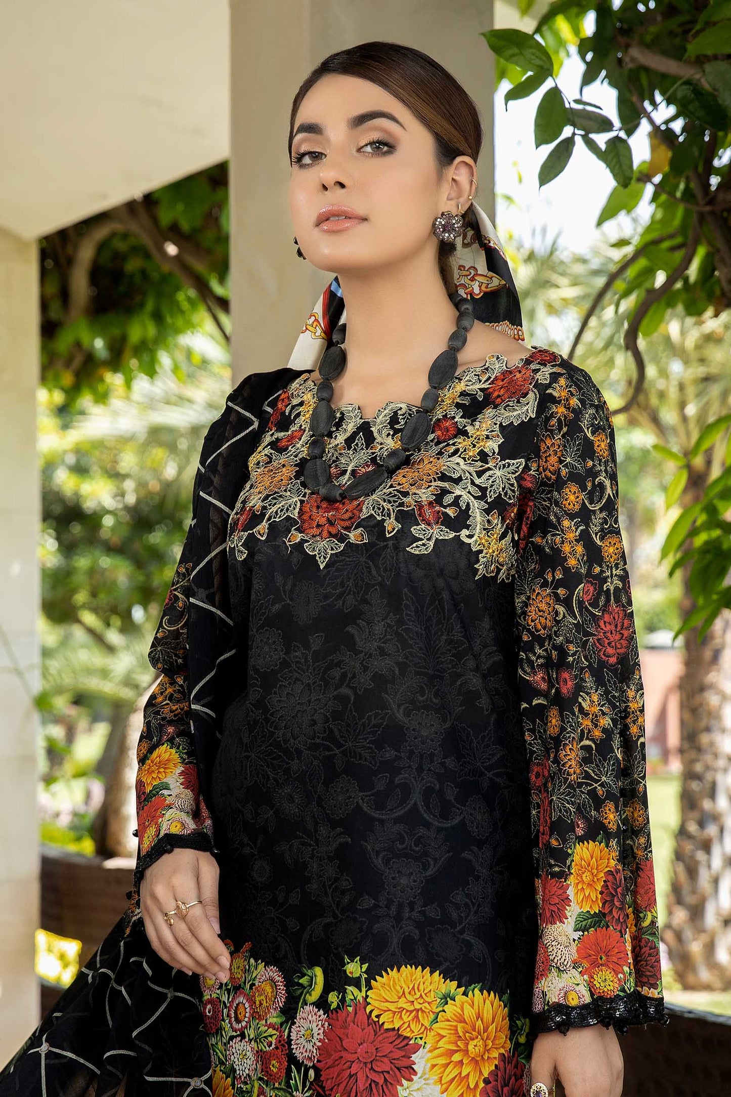 Mesmerizing Patterns - Exclusive Unstitched Lawn