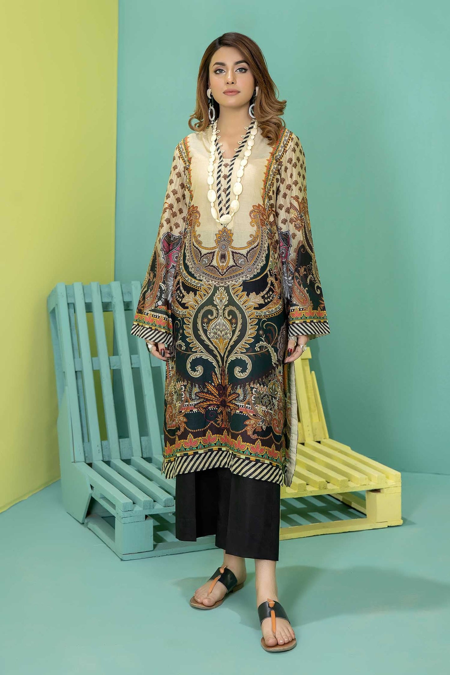 Trofil - Stitched Lawn Shirt