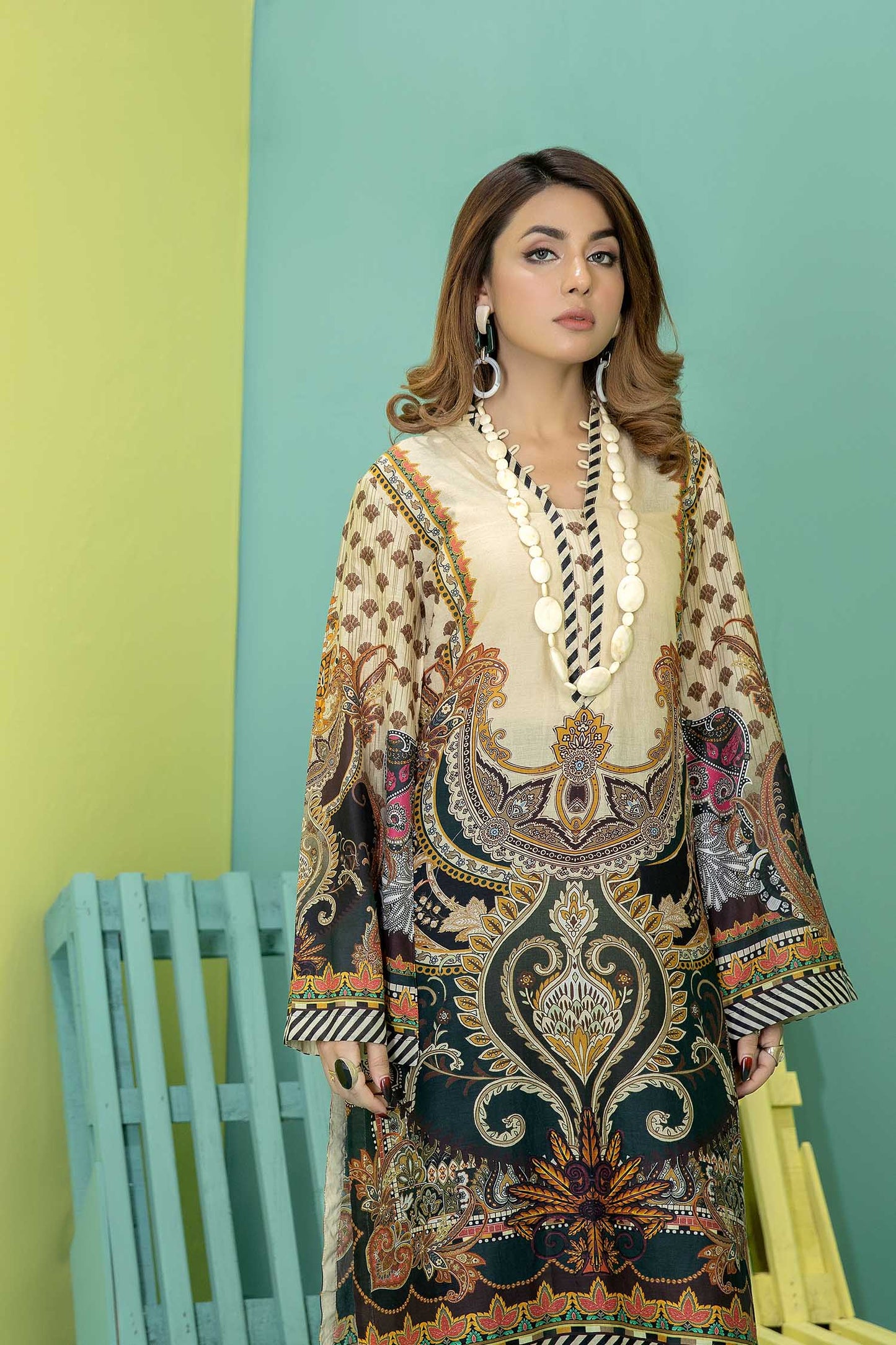Trofil - Stitched Lawn Shirt
