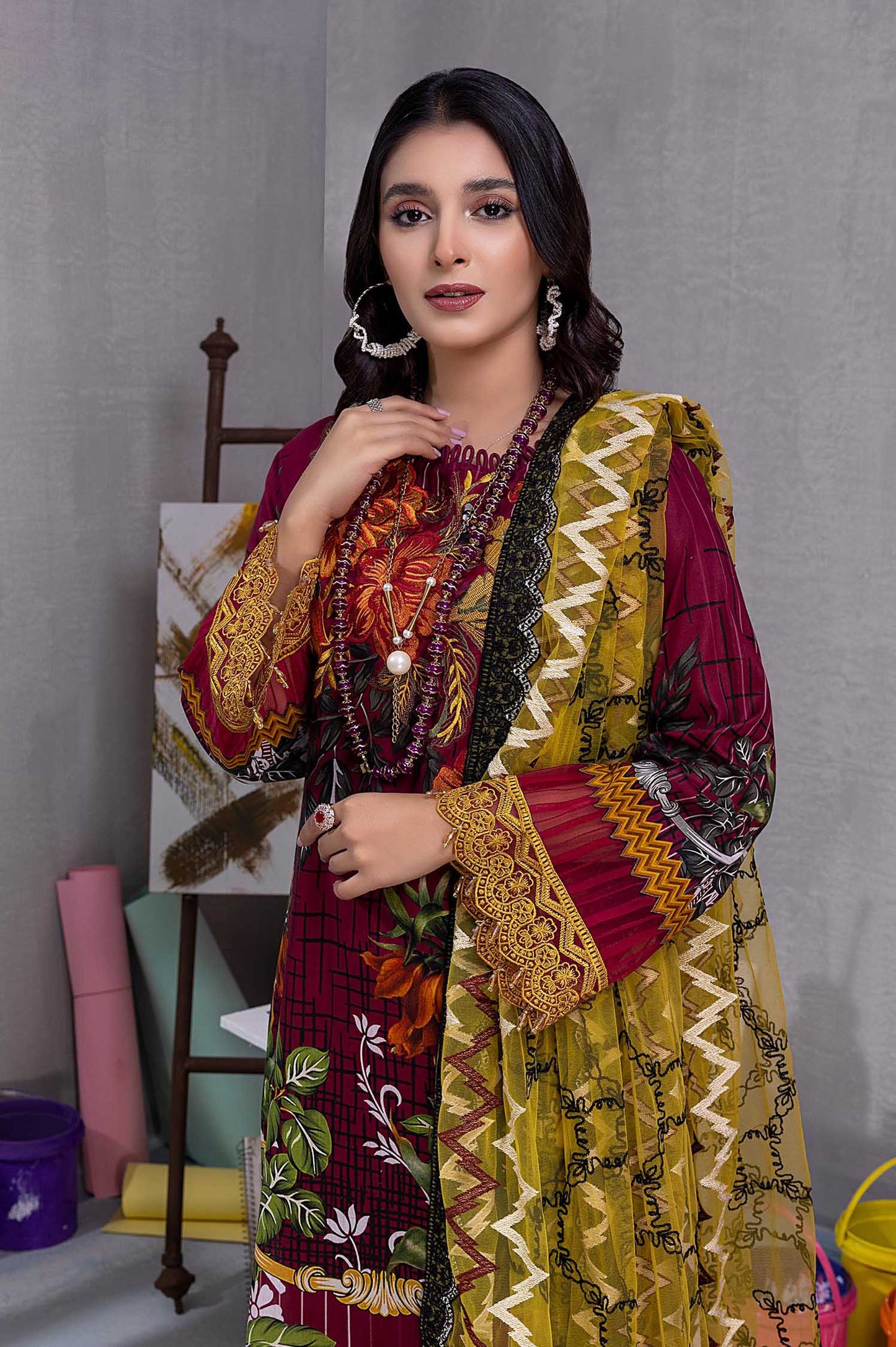 Rich Maroon