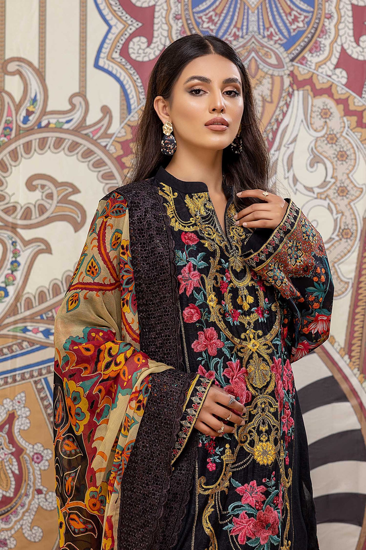 Bimry - Printed & Embroidered Lawn Pret 3PC