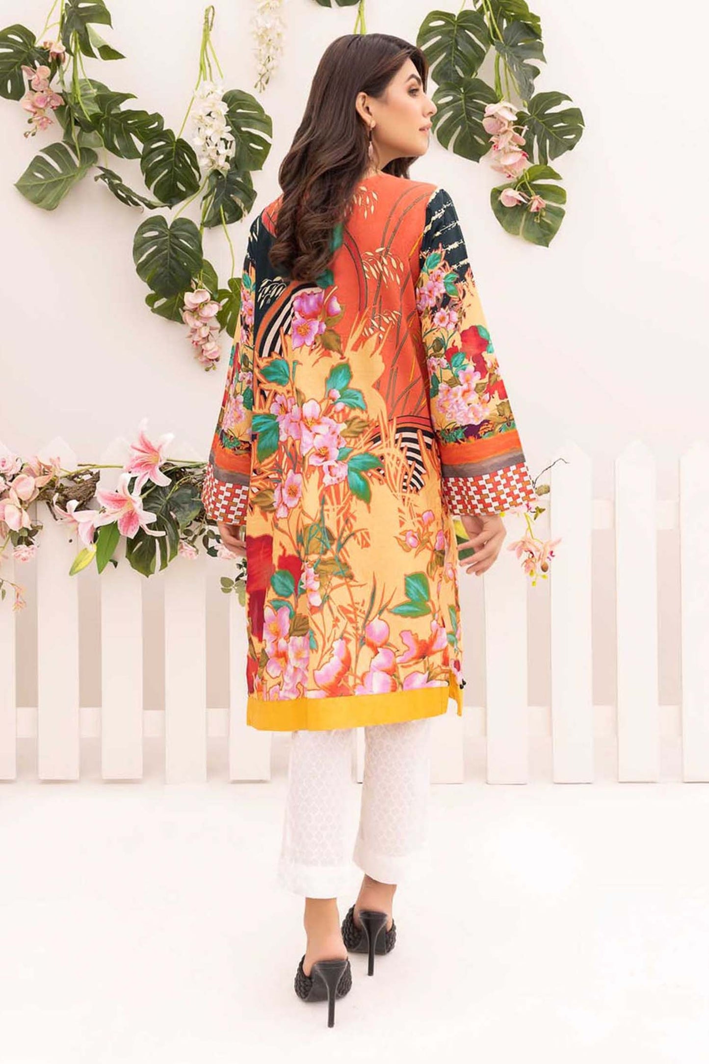 Emerald - Digital Printed Stitched Lawn Kurti