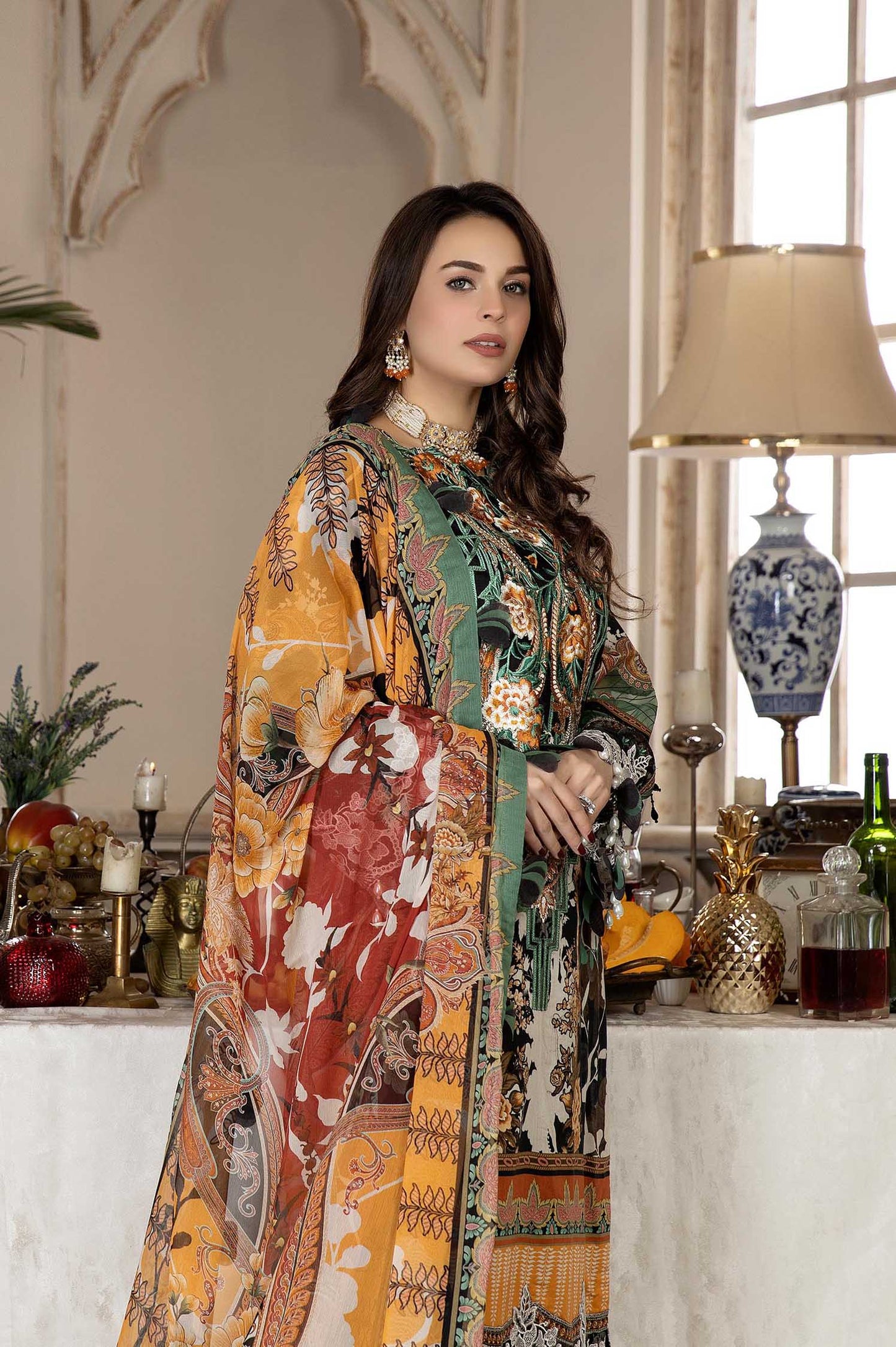 Sienna - Exclusive Unstitch lawn