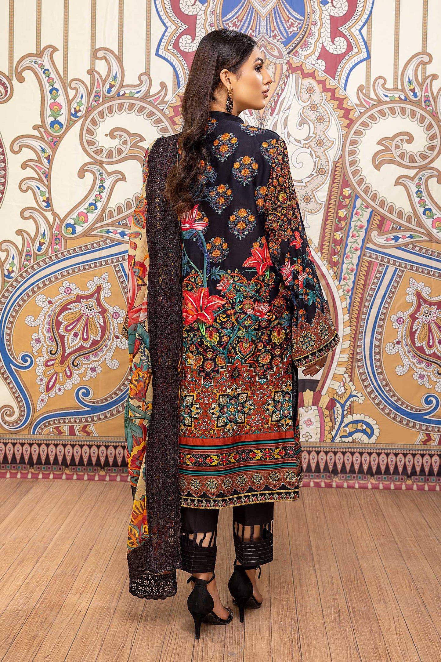 Bimry - Printed & Embroidered Lawn Pret 3PC