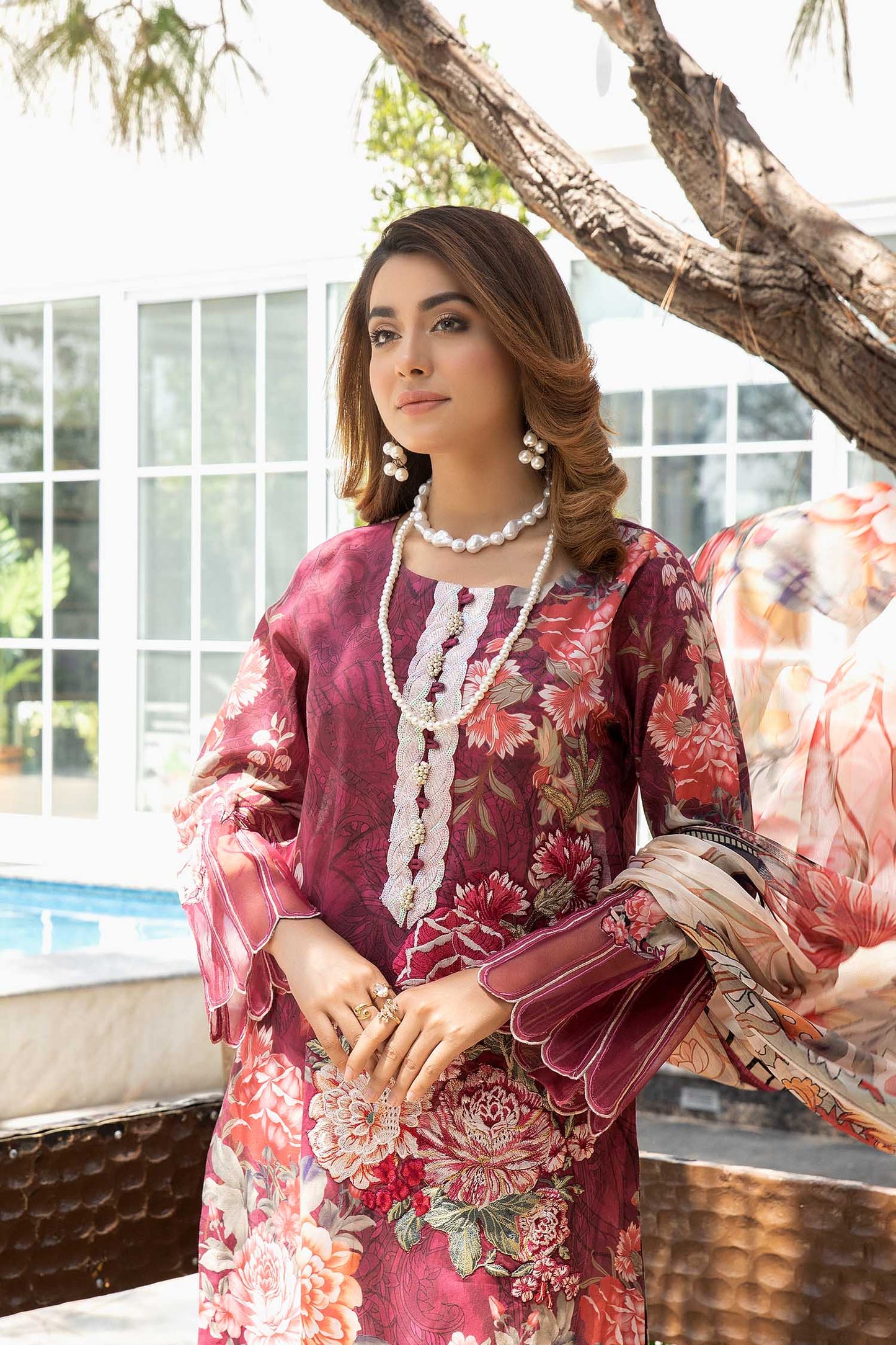 Beauteous Maximus - Exclusive Unstitched Lawn