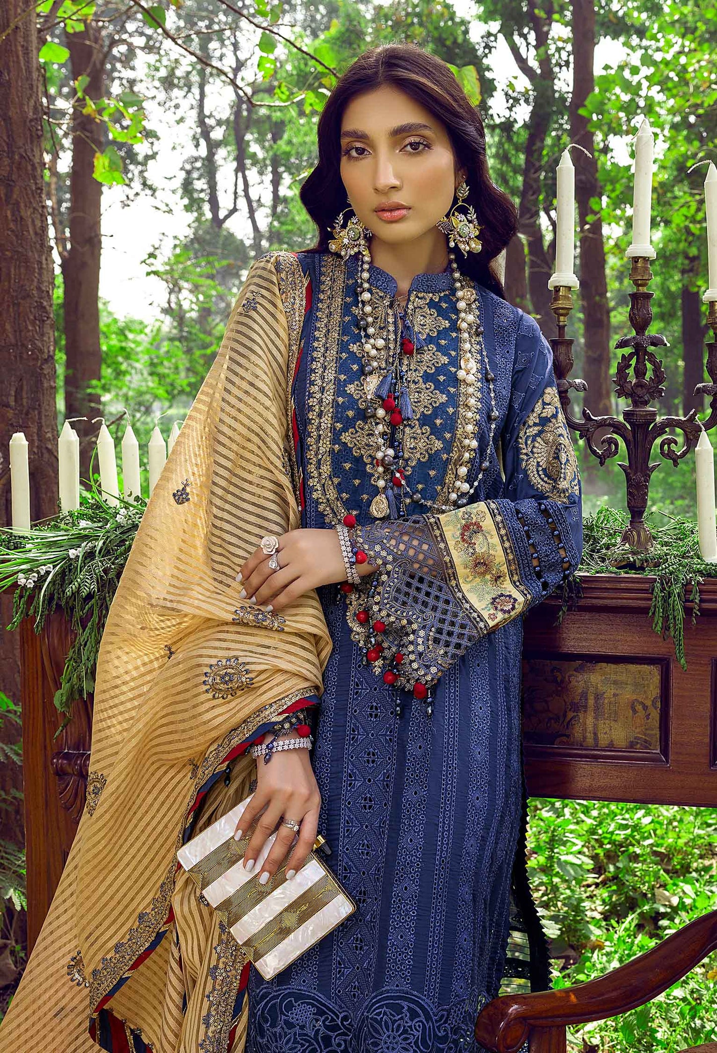 Aurora - Schiffli Embroidered Lawn