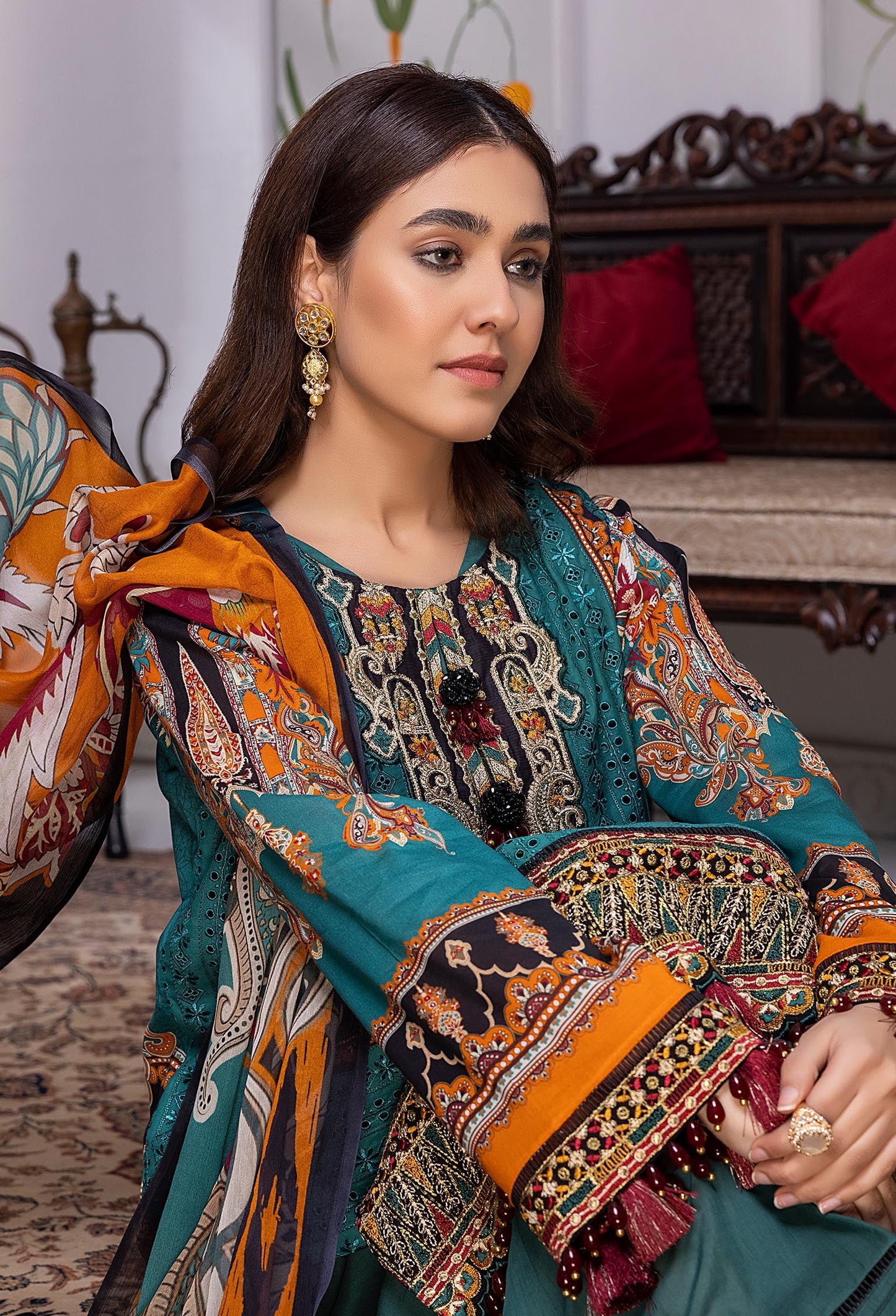 Deplin - Embroidered Chikankari Lawn 3PC