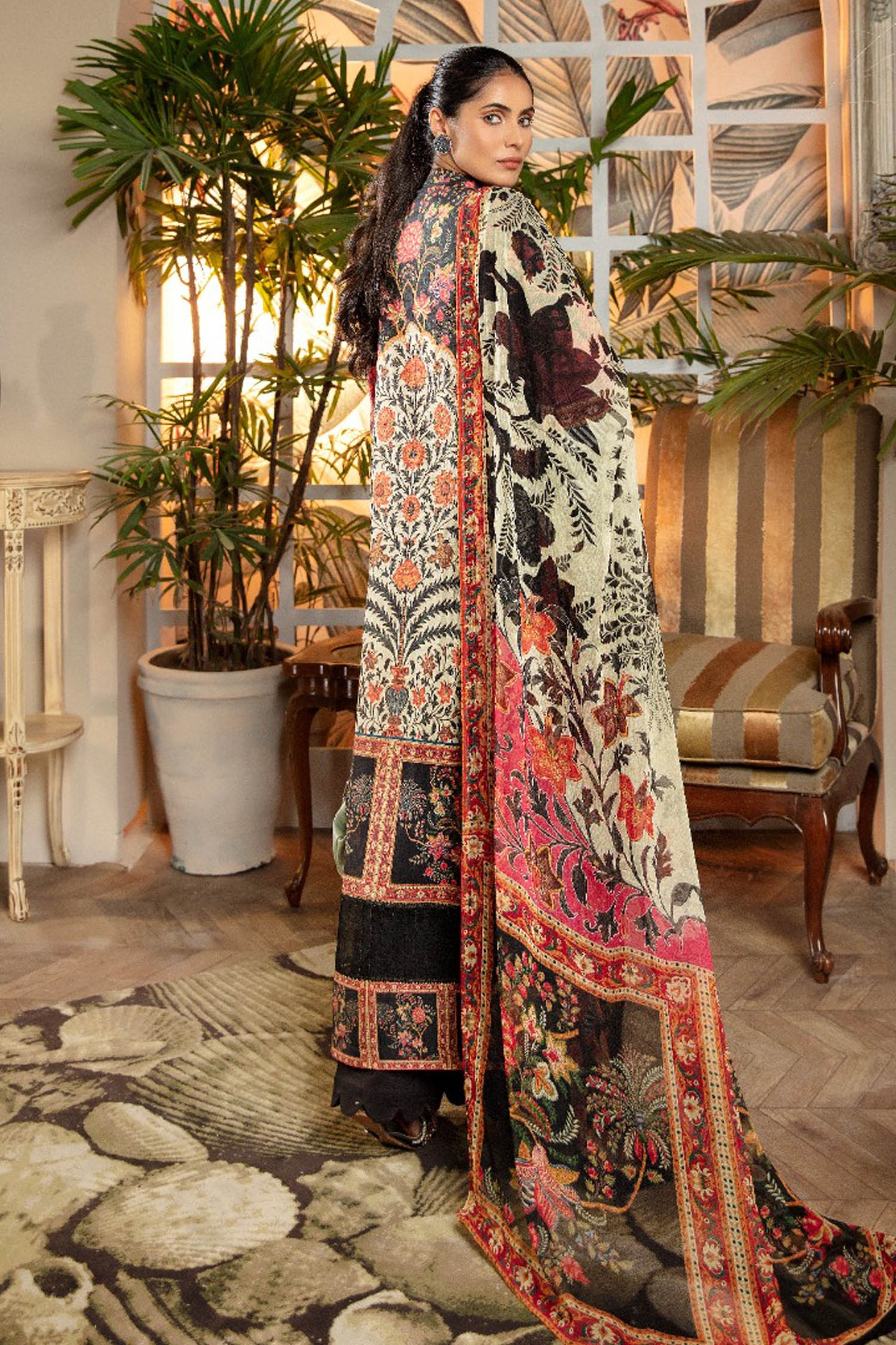 Blooming Somence - Exclusive Embroidered Lawn 3PC