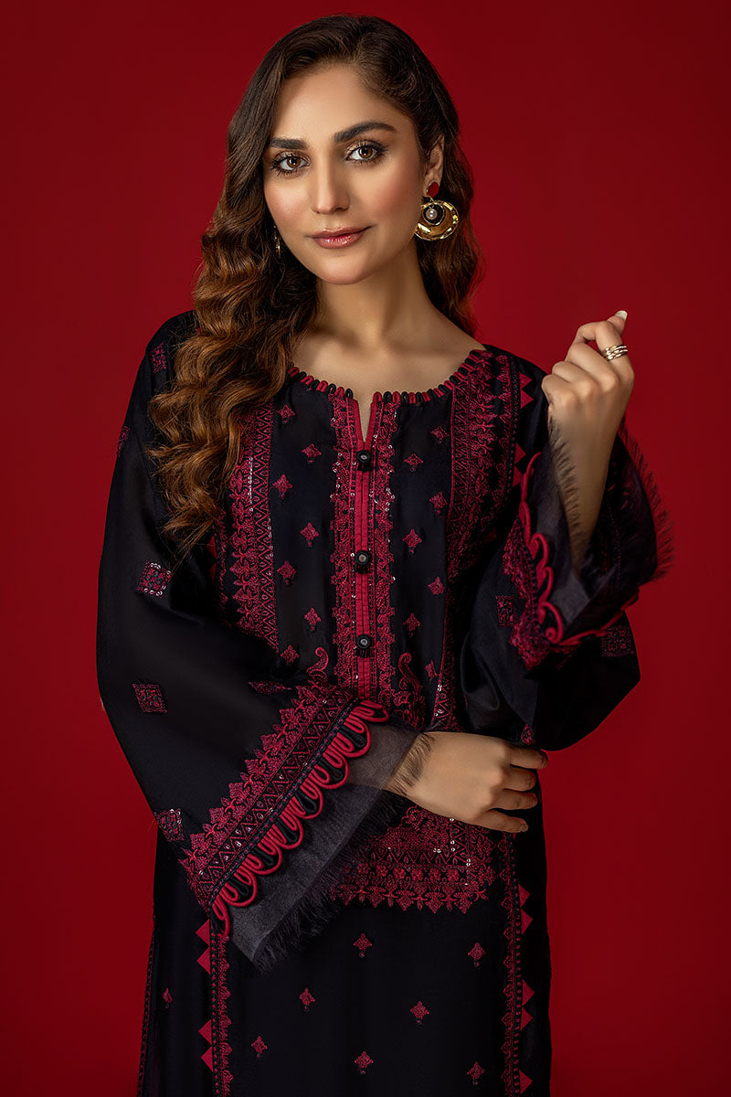 Hydrid - Embroidered Lawn 2PC