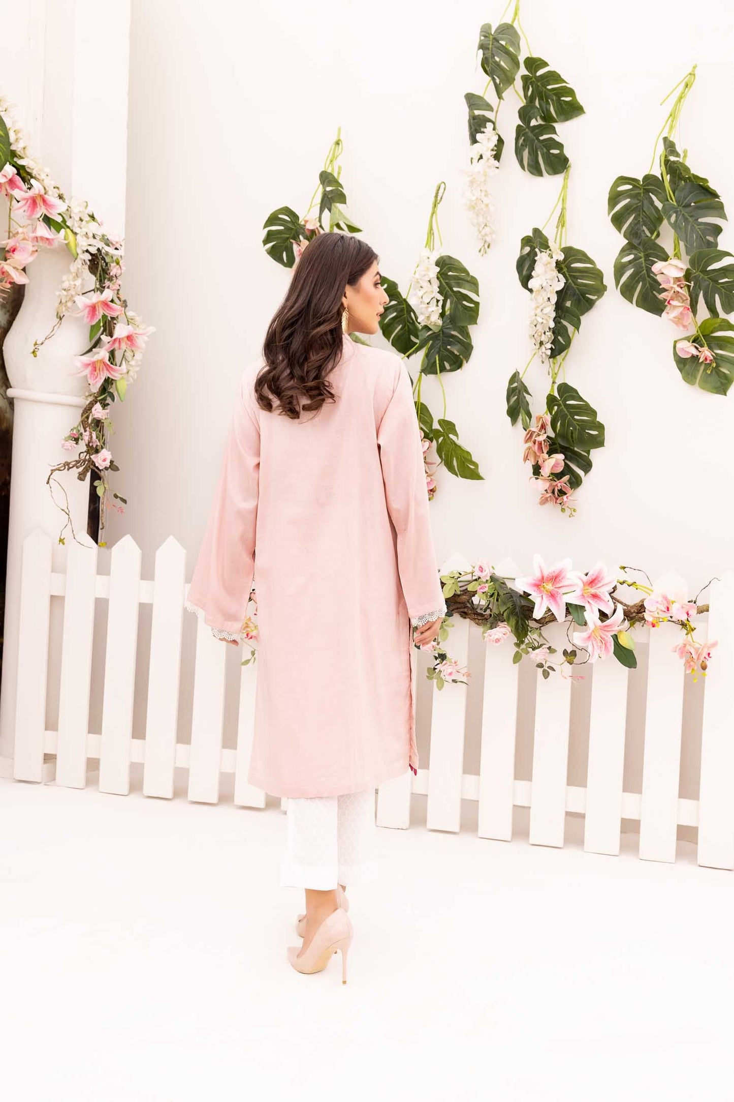 Cluim - Embroidered Schiflli Lawn Stitched