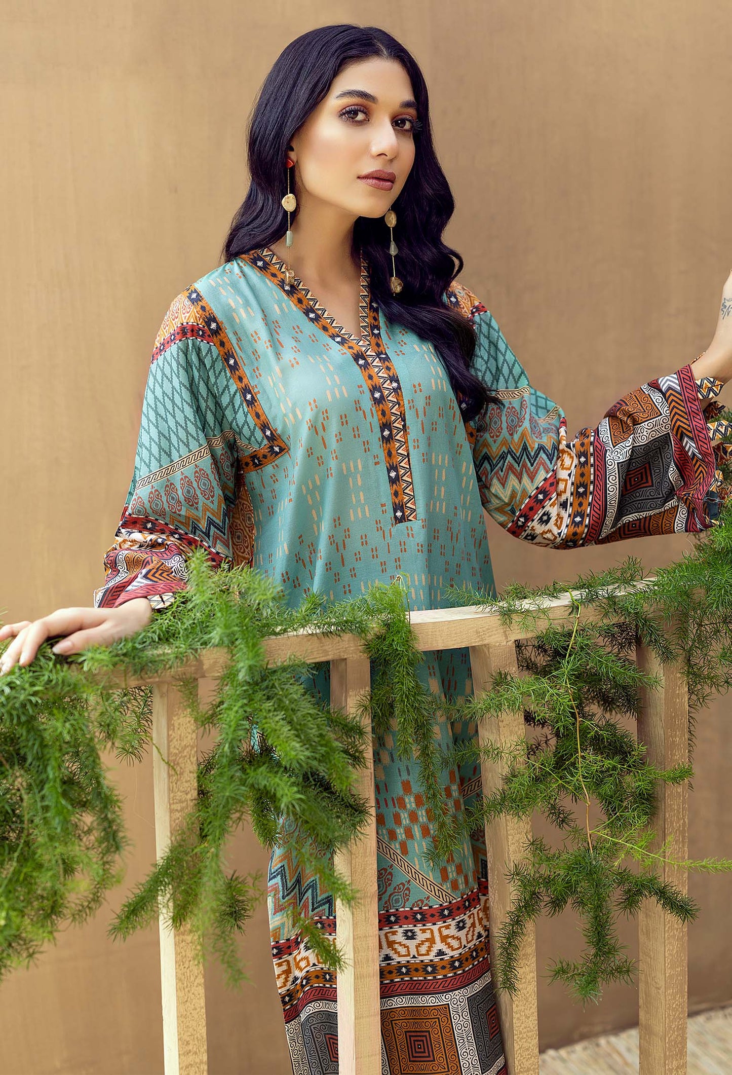 Evening Glance - Lawn 2PC Pret