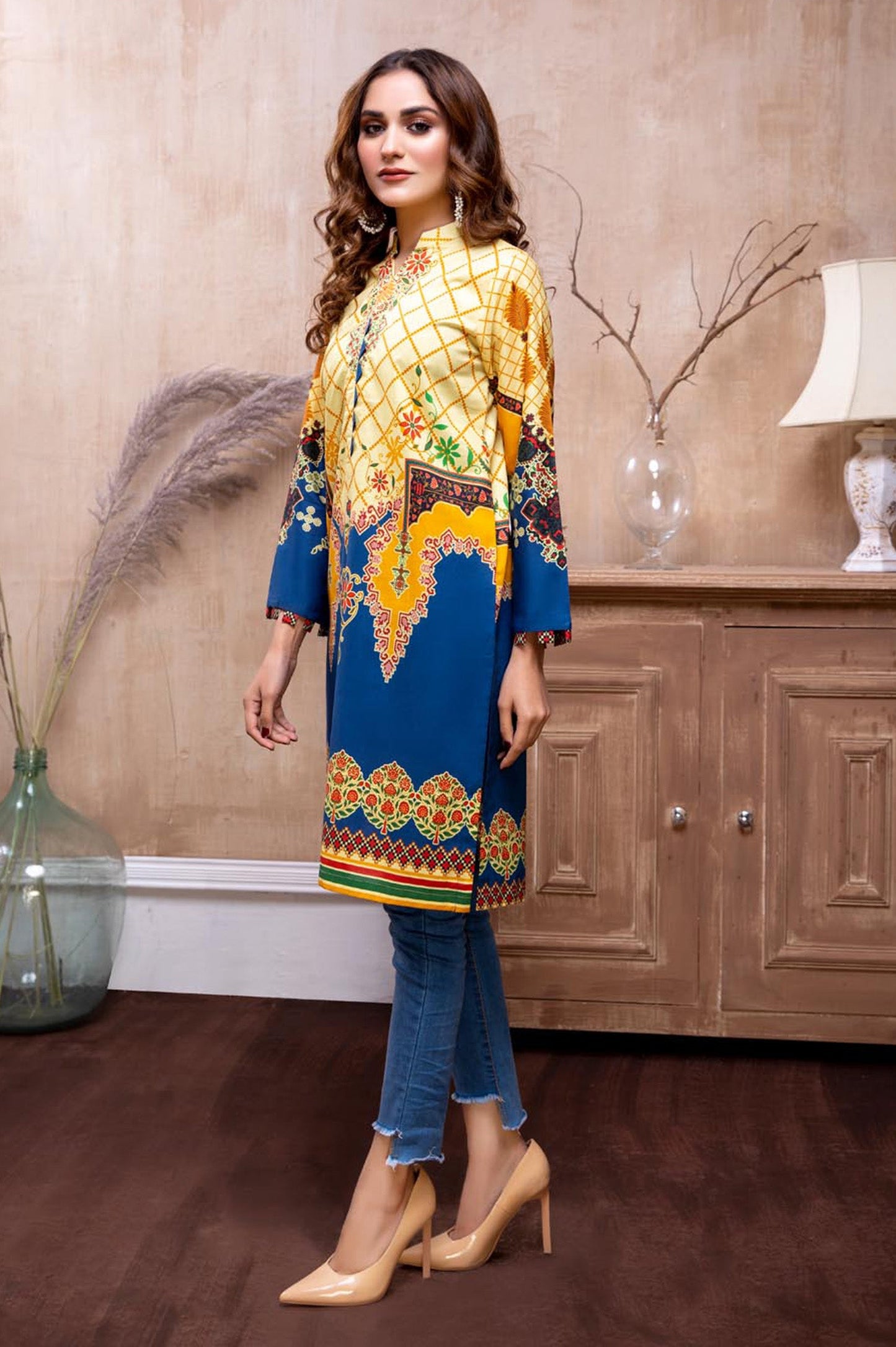Sodalite - Stitch kurti