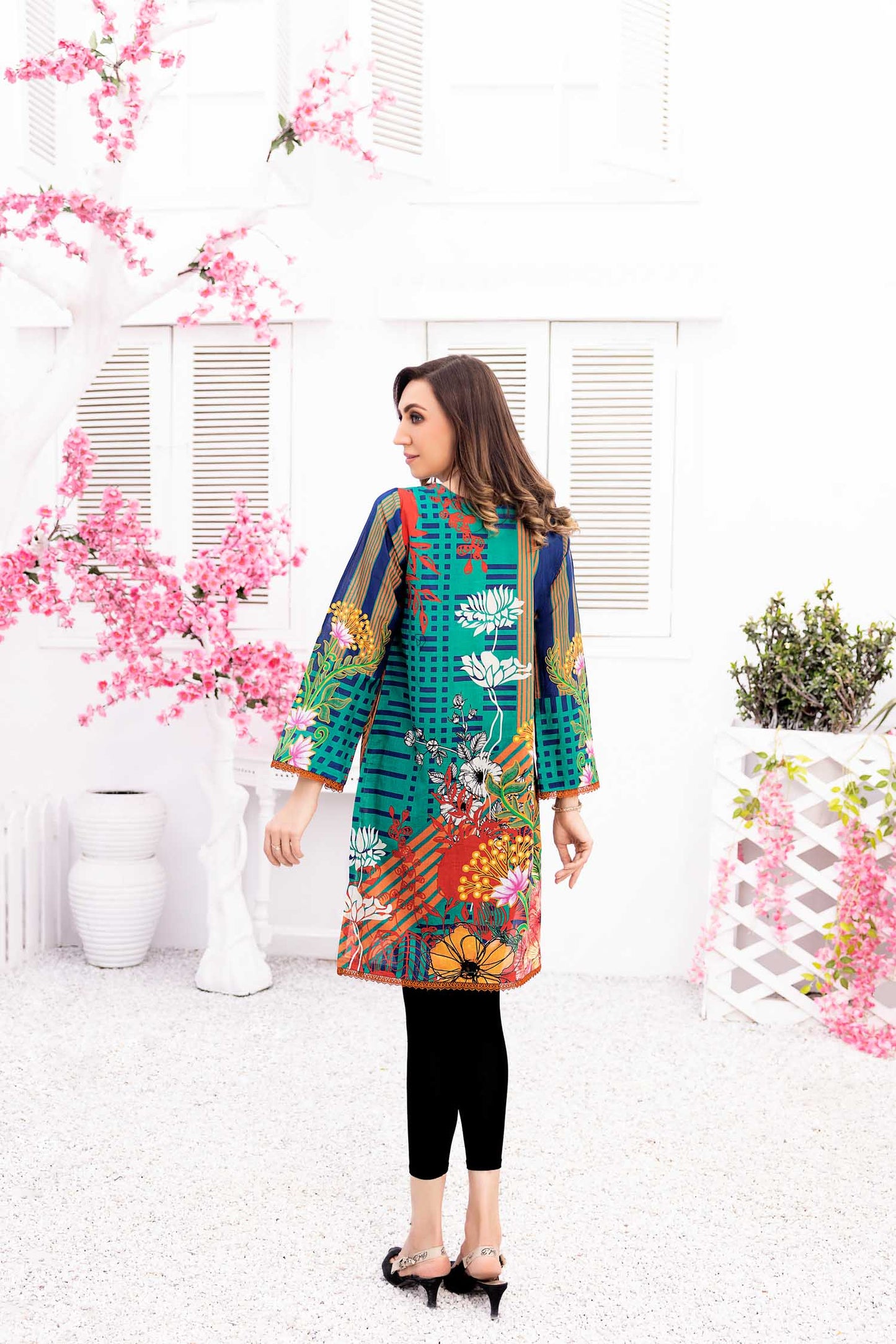Birn - Digital Printed Stitched Lawn Kurti
