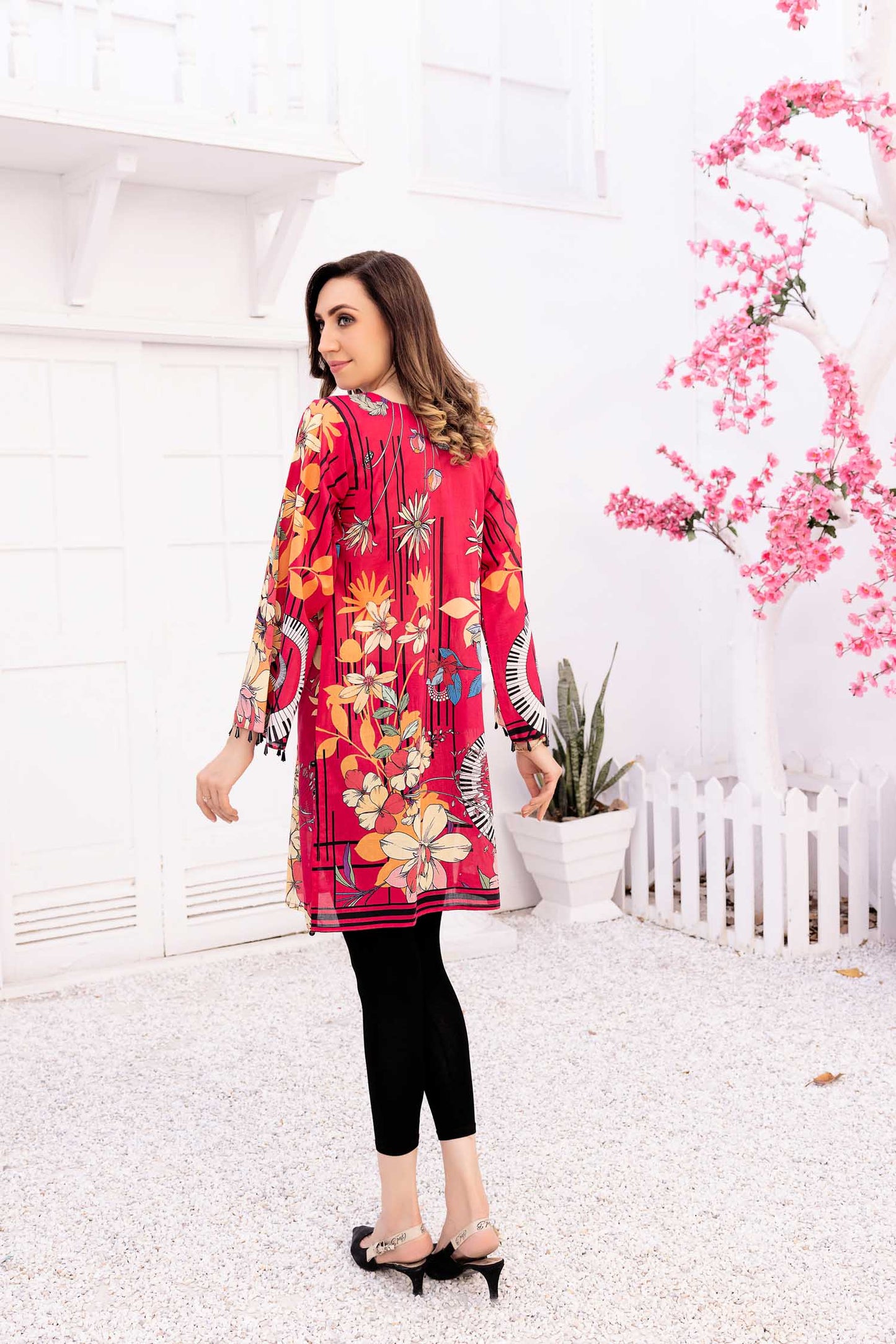 Relin - Digital Printed Stitched Lawn Kurti