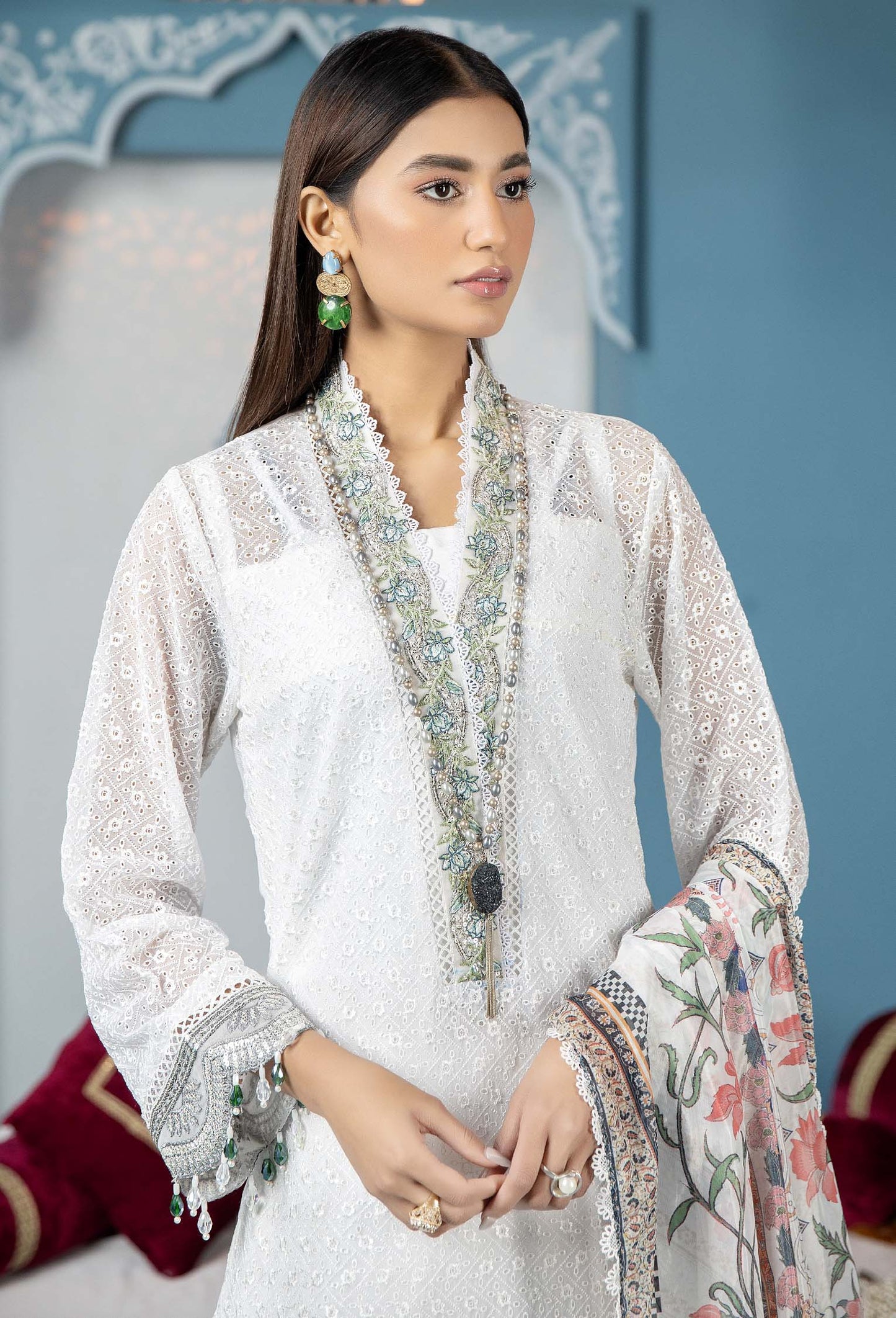 Mofin - Chikankari Unstitched