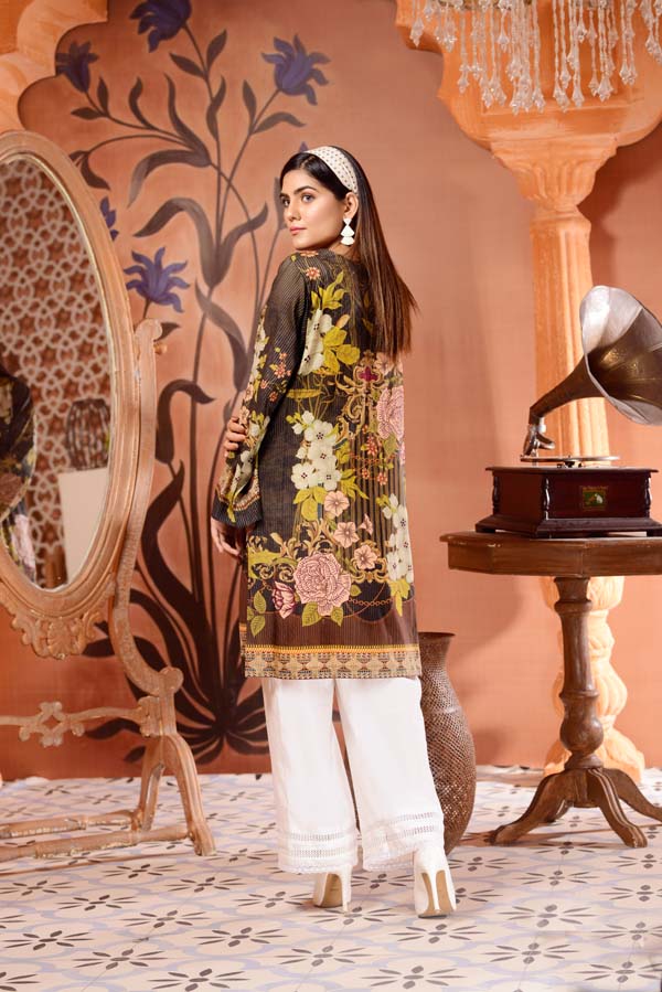 Contessa - Digital Mesuri Lawn Unstitch Shirt