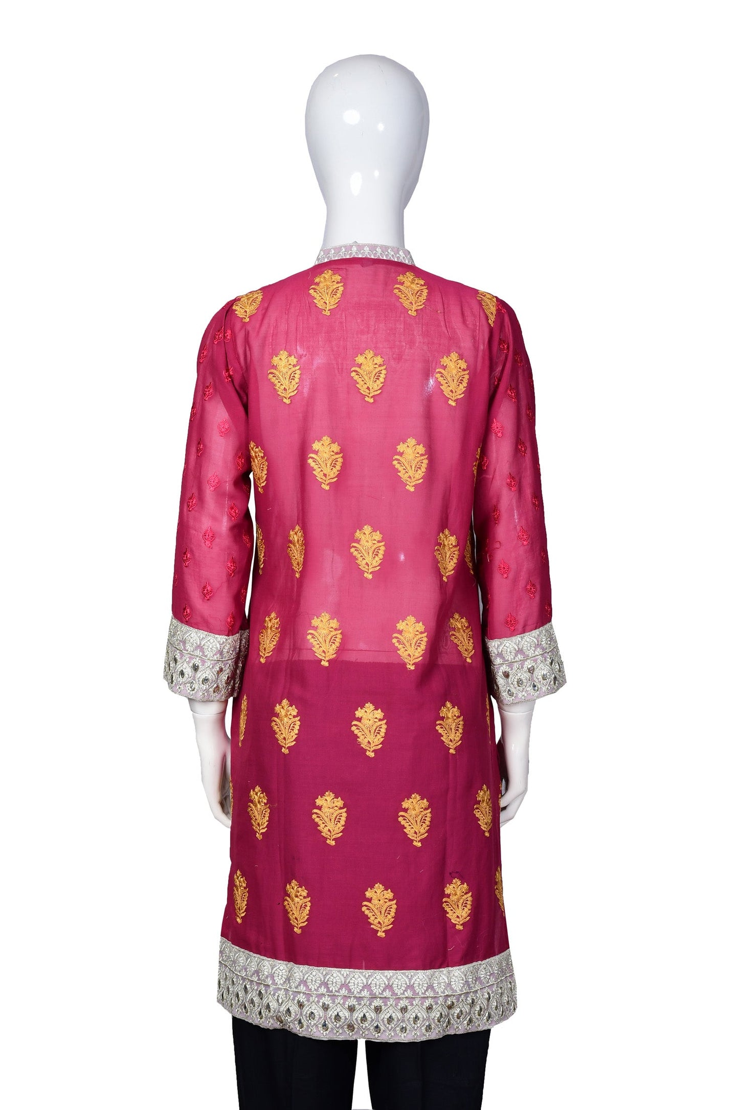 Rosa - Stitched Embroidered Swiss Shirt