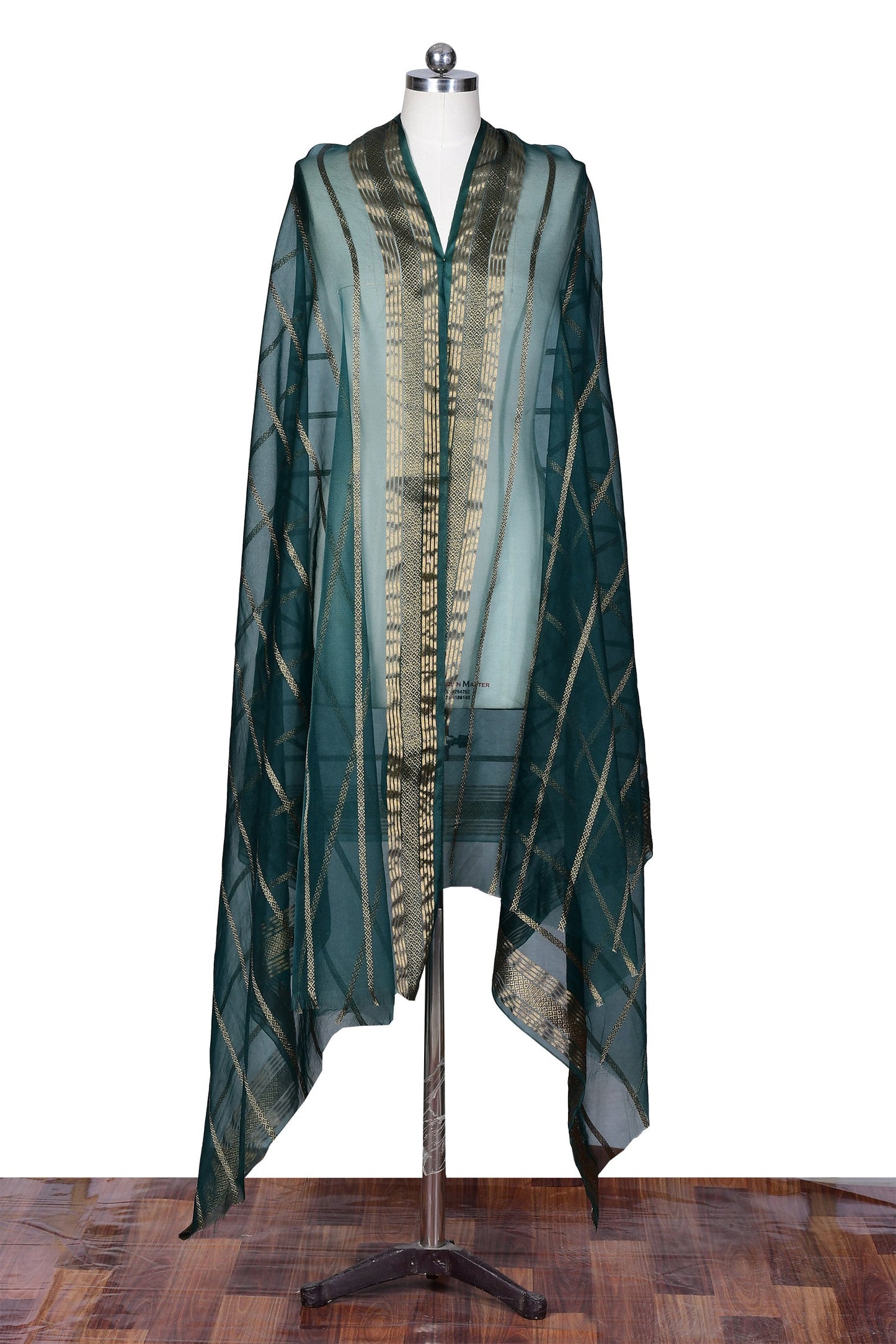 Embroidered Banarsi Net Dupatta