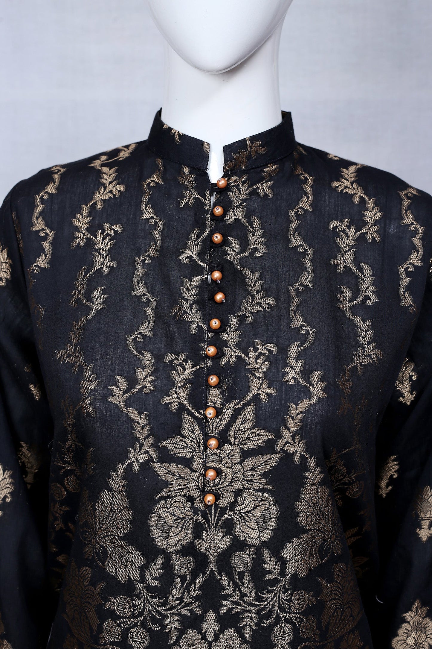 Black 33 - Ready To Wear Jacquard Shirt