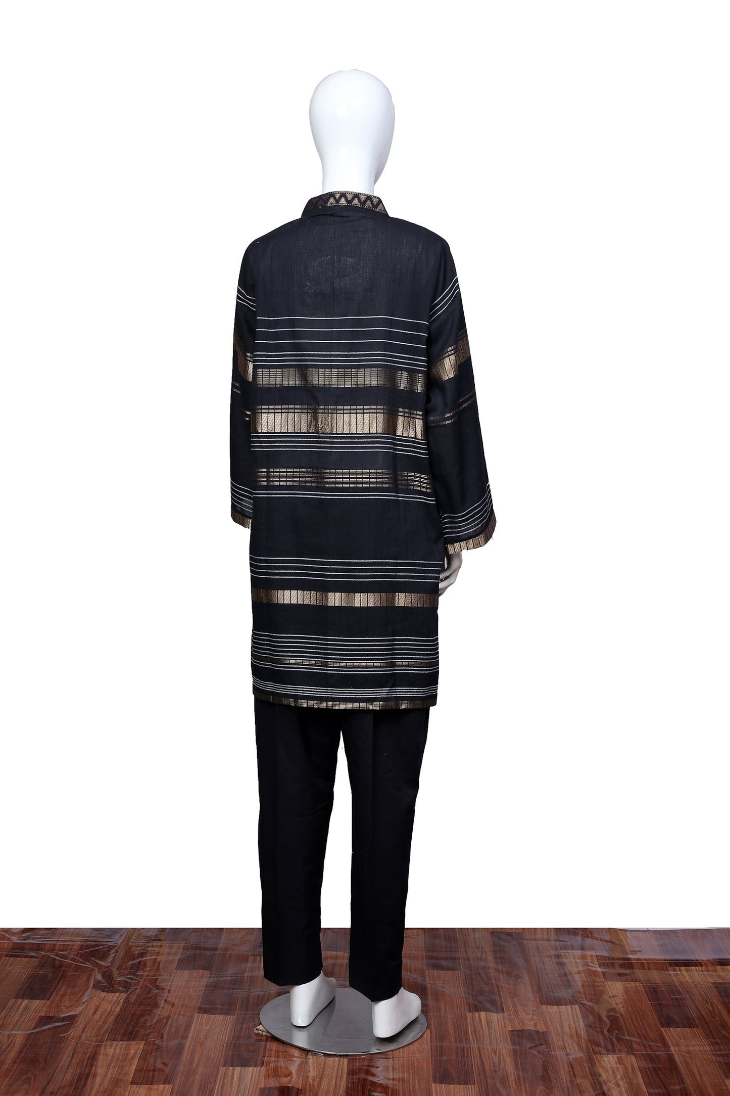 Black 01 - Ready To Wear Jacquard Shirt