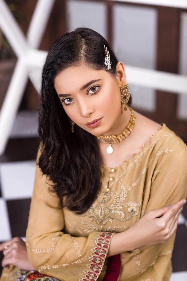 Buttercup - Luxury Embroidered Chiffon