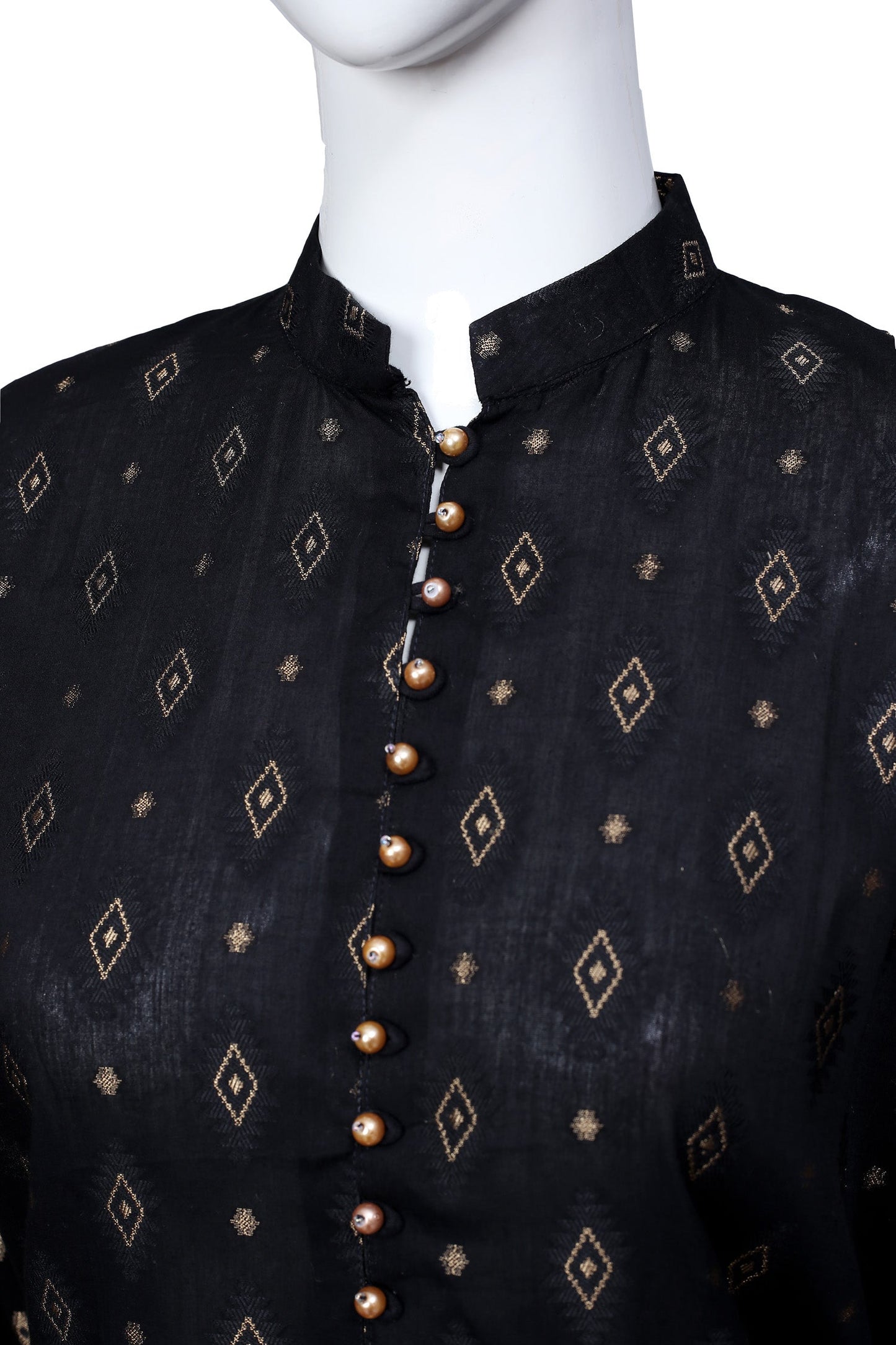 Black 05 - Ready To Wear Jacquard Shirt