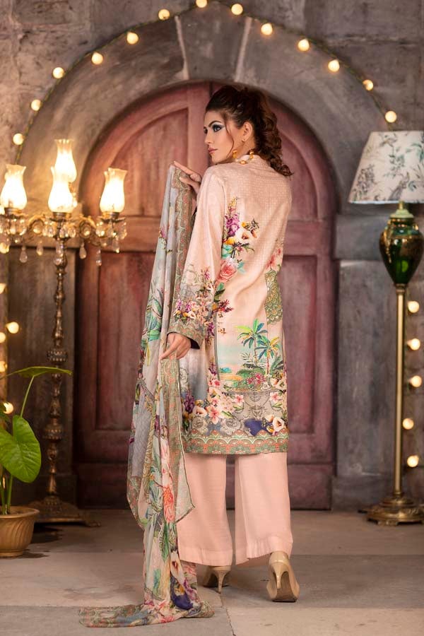 Razzmic - DIGITAL PRINTED & EMBROIDERED KARANDI 3PC