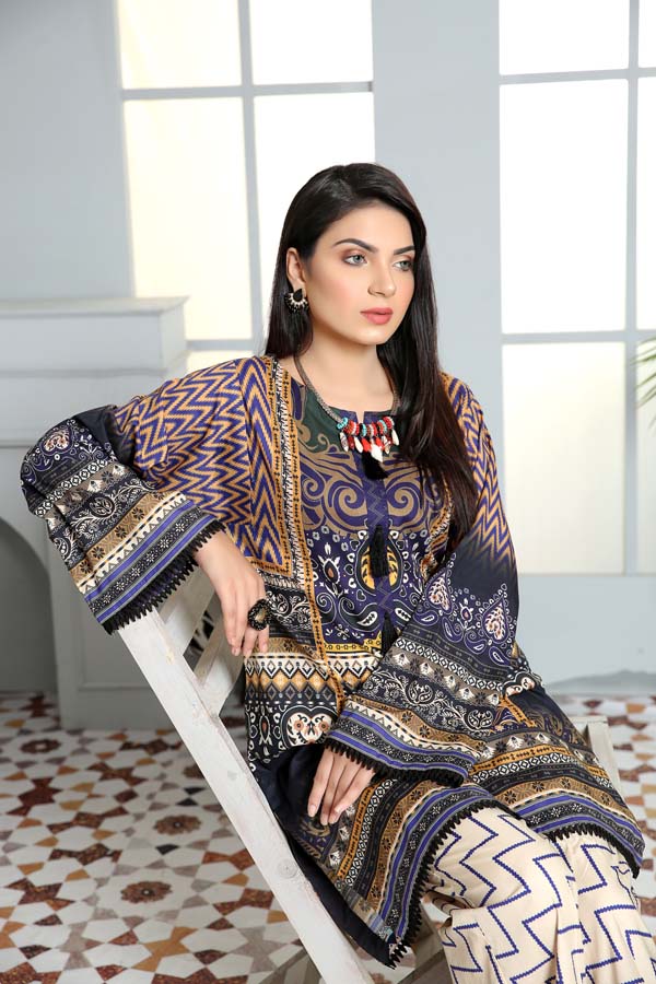 Cullinan - Digital Printed Cambric 2PC