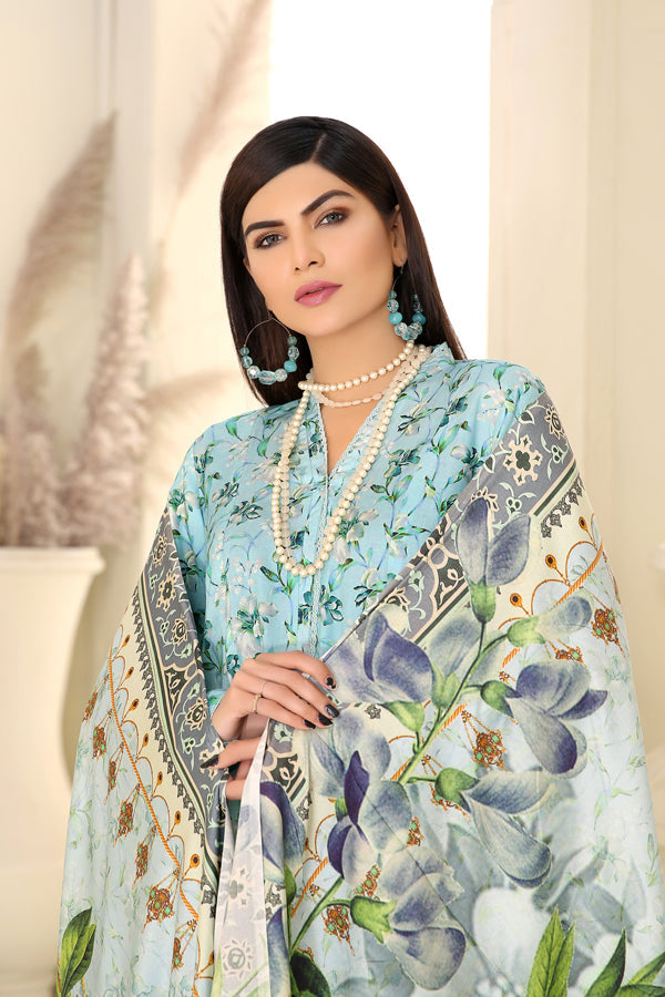 D 3 - Digital Printed Linen 3PC