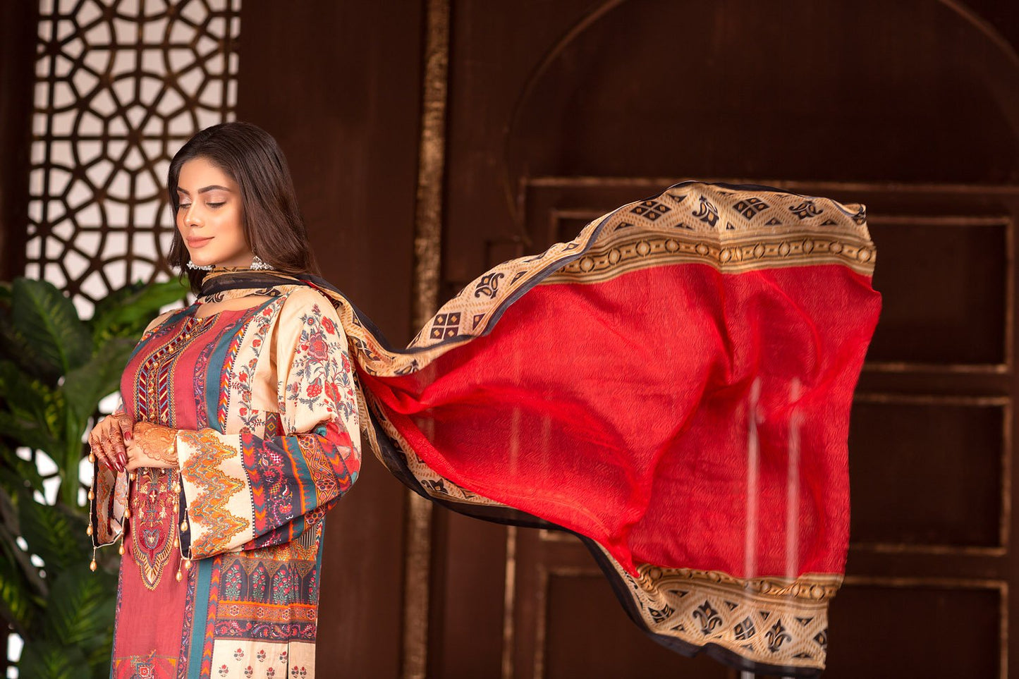 Classio - Digital Printed & Embroidered Lawn Unstitch