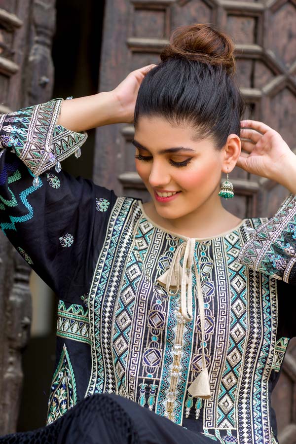 Chalcedony - Embroidered Lawn 2PC Unstitched