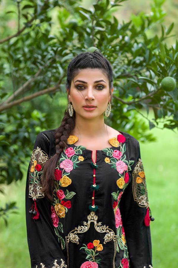 Citrine - Embroidered Lawn 2PC Unstitched