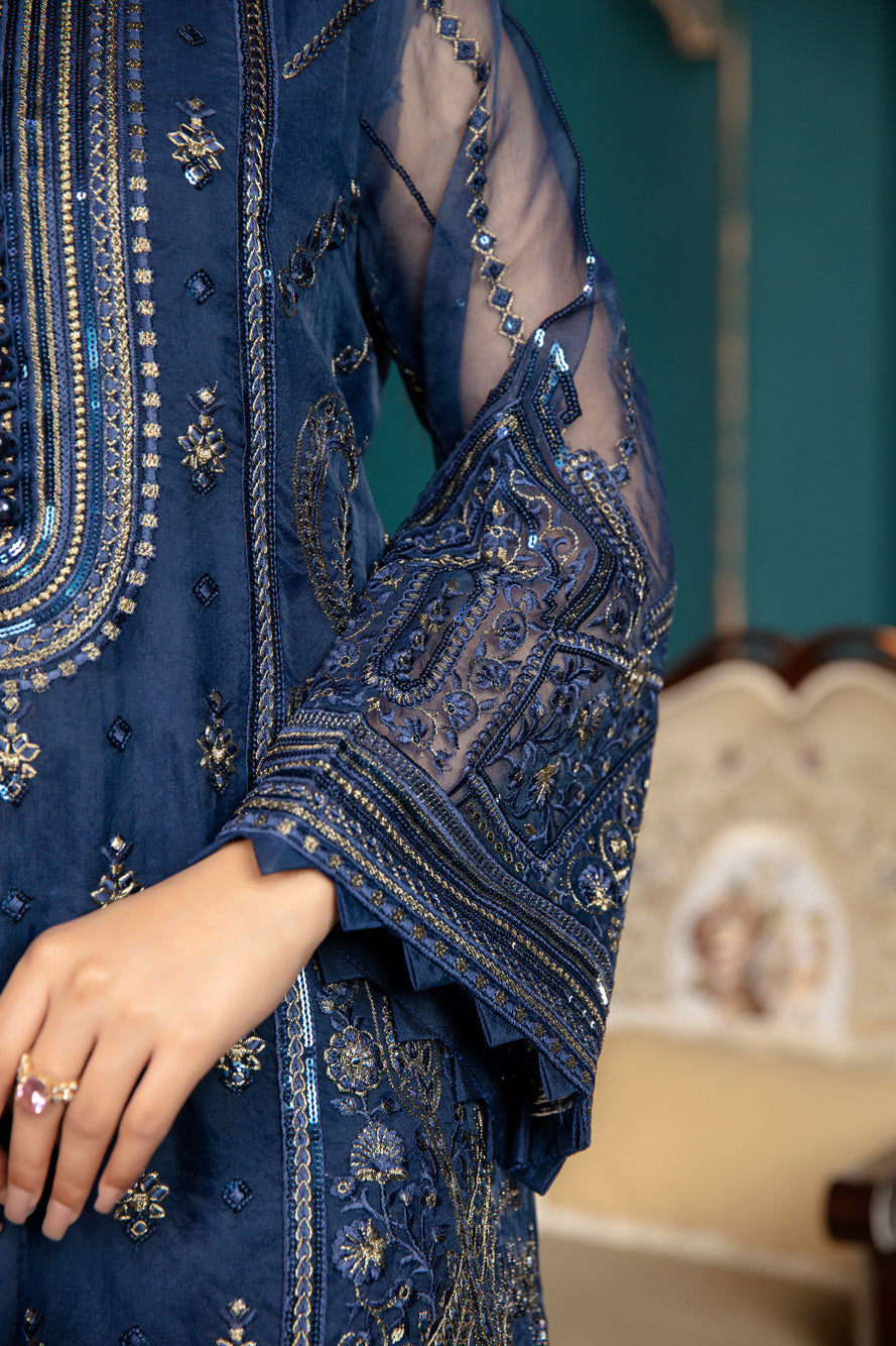 Aegean Denim - Luxury Pret 4PC