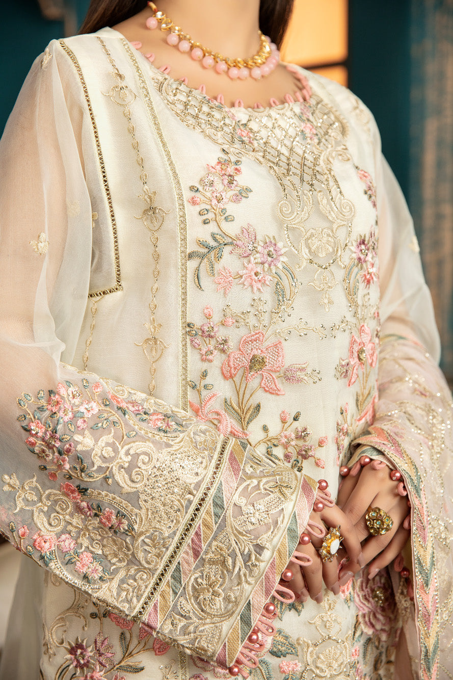 Acadia White - Luxury Pret 4PC
