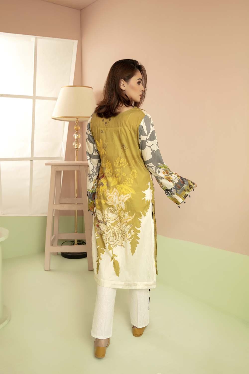 Flowery Quil - Printed Stitch Kurti