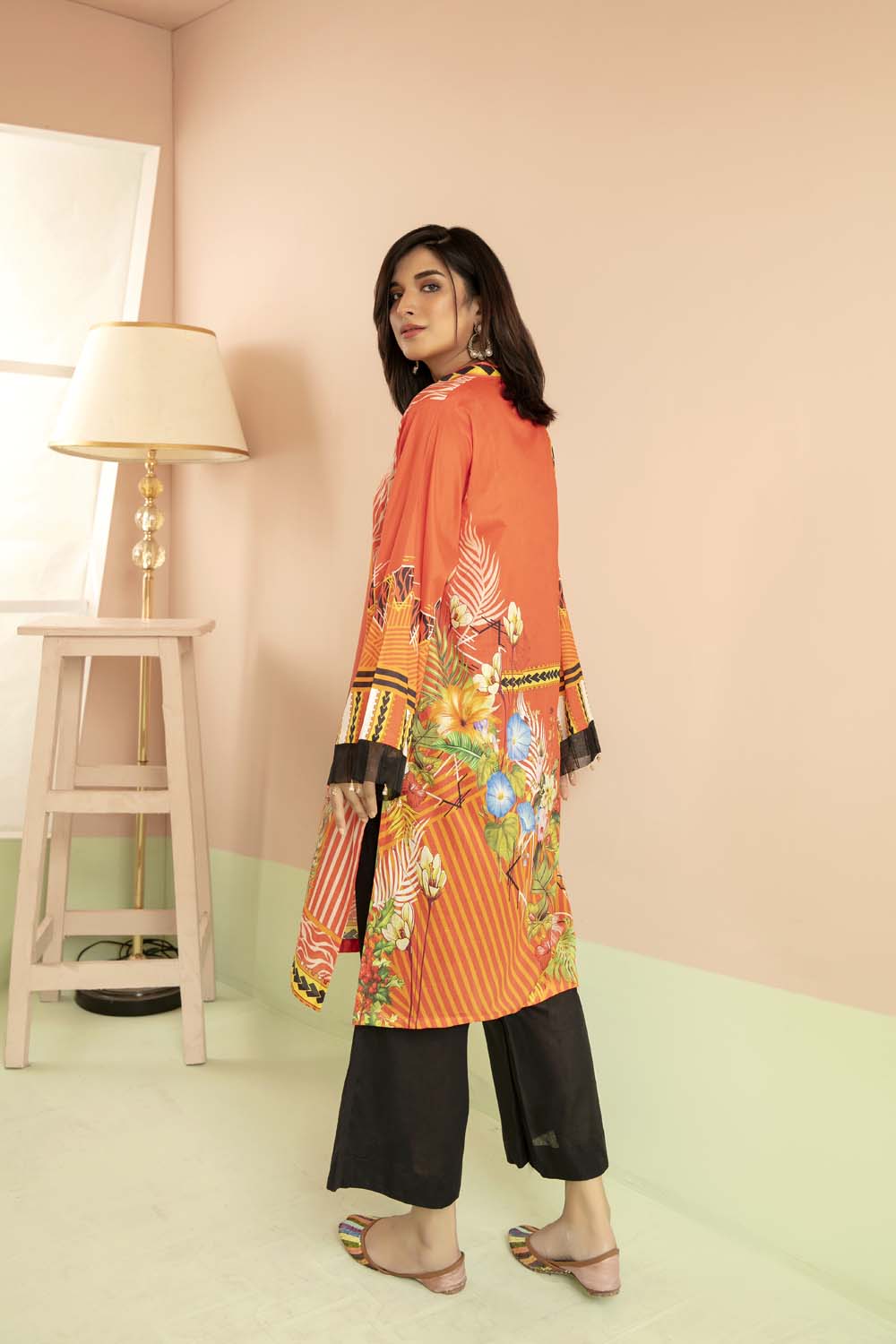 Sun Bliss - Printed Stitch Kurti