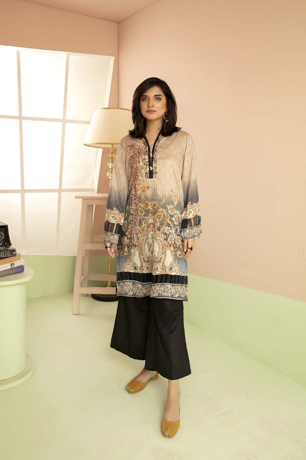Sebis - Printed Stitch Kurti
