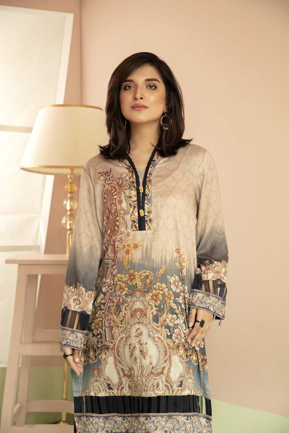 Sebis - Printed Stitch Kurti
