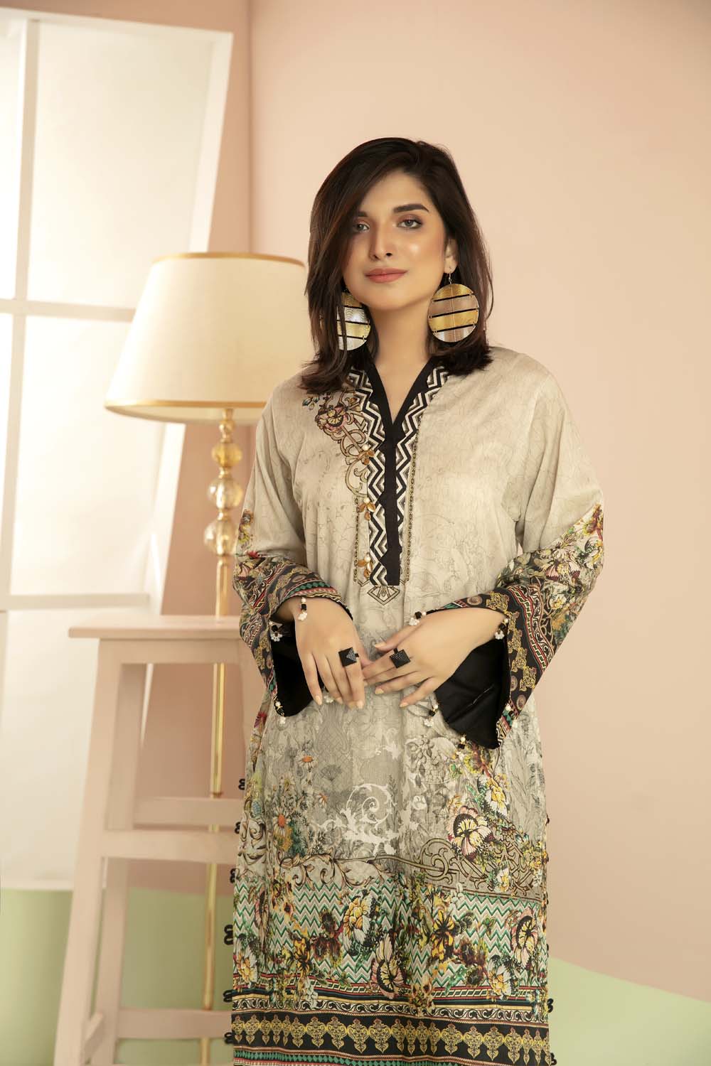 Sarvin - Printed Stitch Kurti