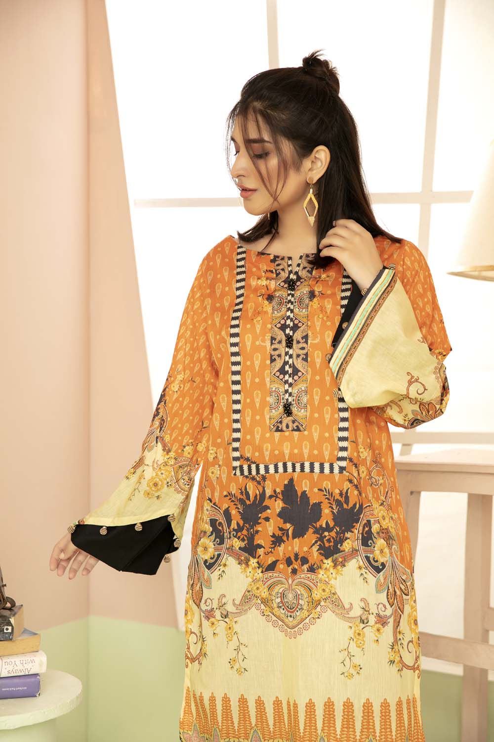 Carimbd - Printed Stitch Kurti