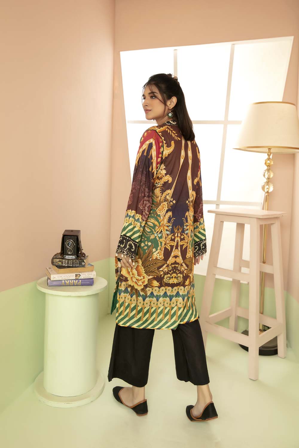 Pelleted - Printed Stitch Kurti