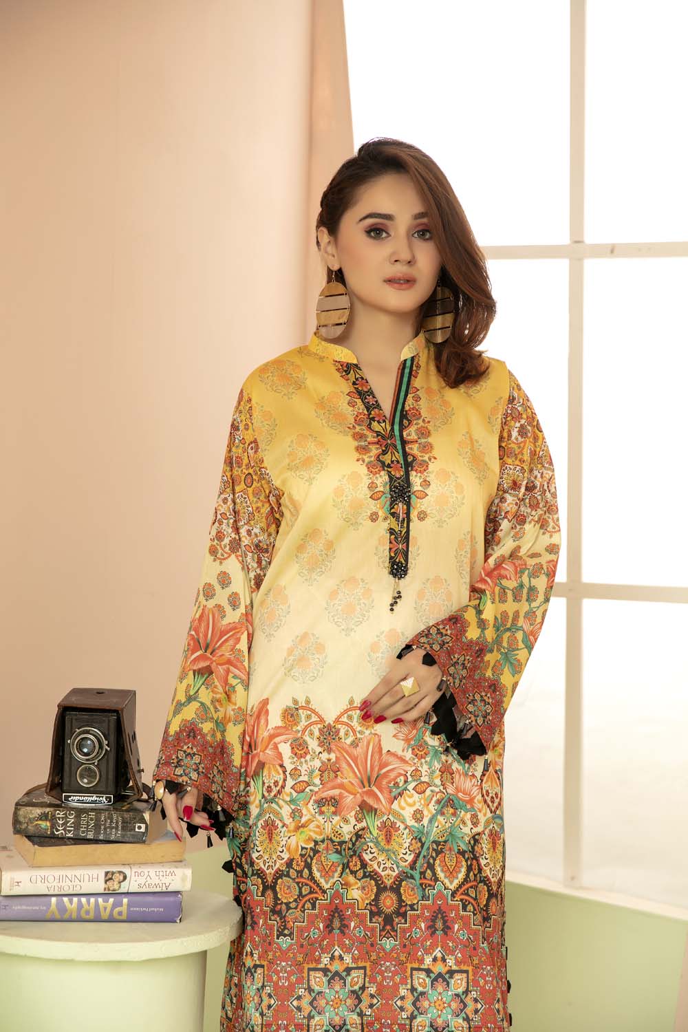 Bronze - Printed Stitch Kurti