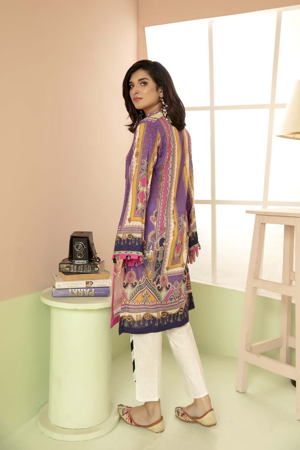 Eigengrau - Printed Stitch Kurti
