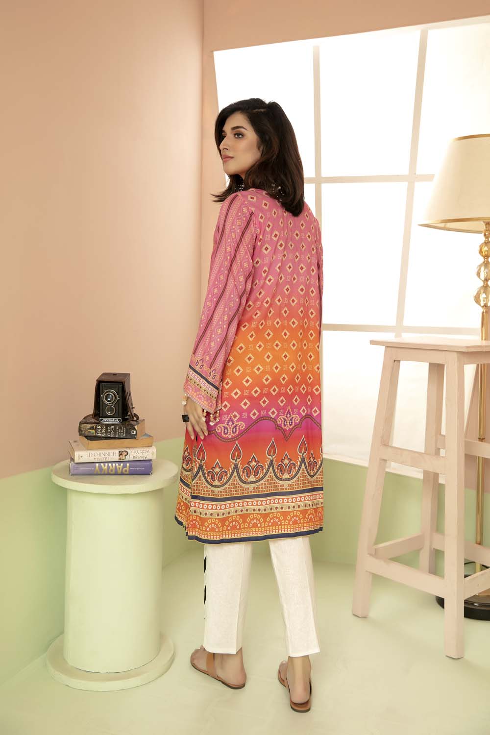 Persimmon - Printed Stitch Kurti