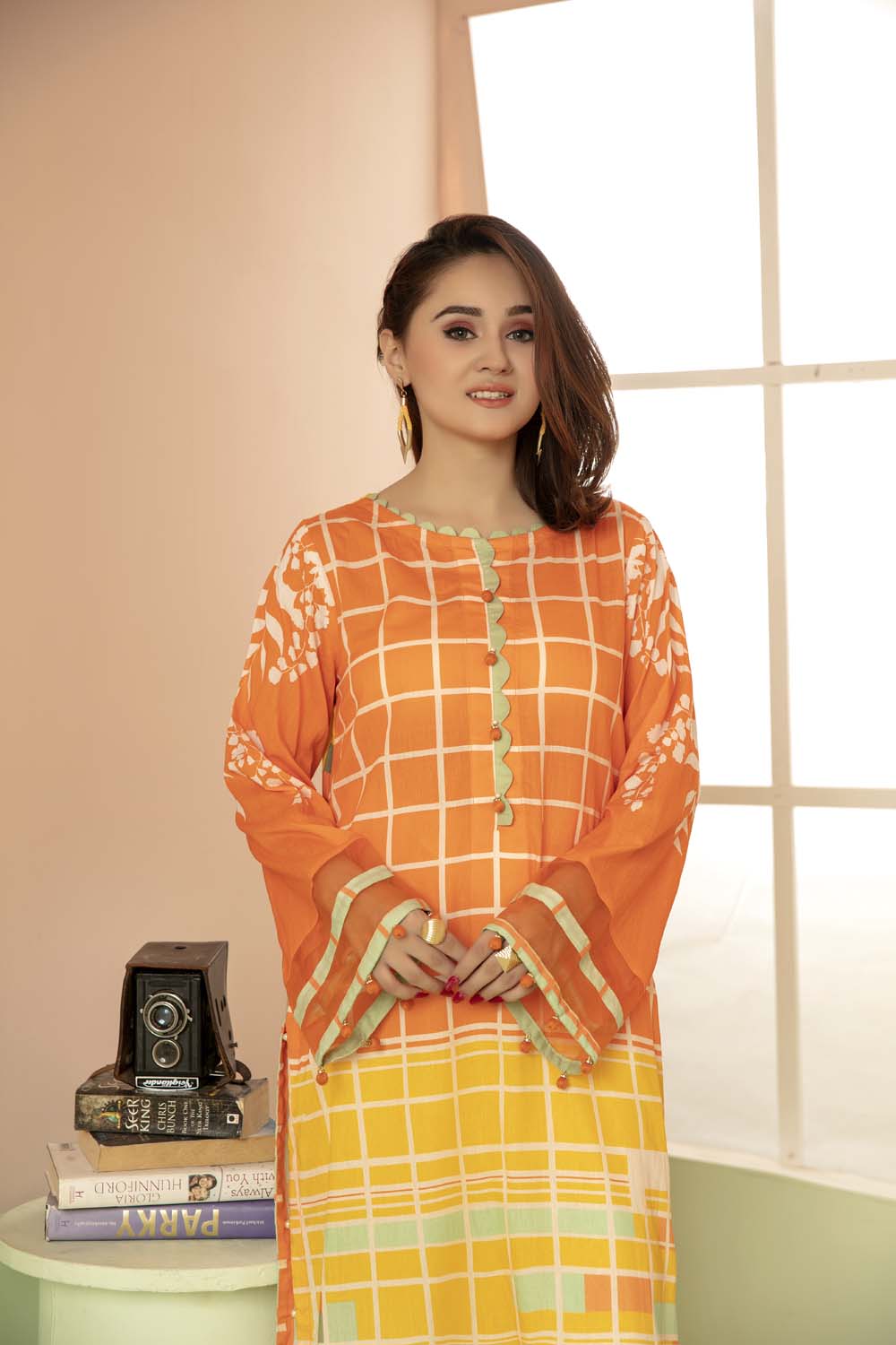 Marigold - Printed Stitch Kurti
