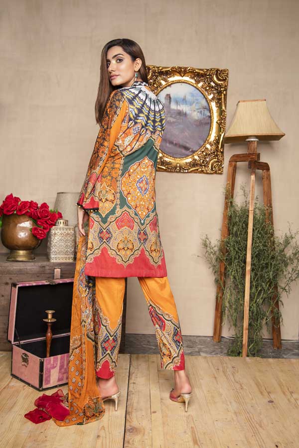 BUTTERCUP LAWN STITCHED SHIRT