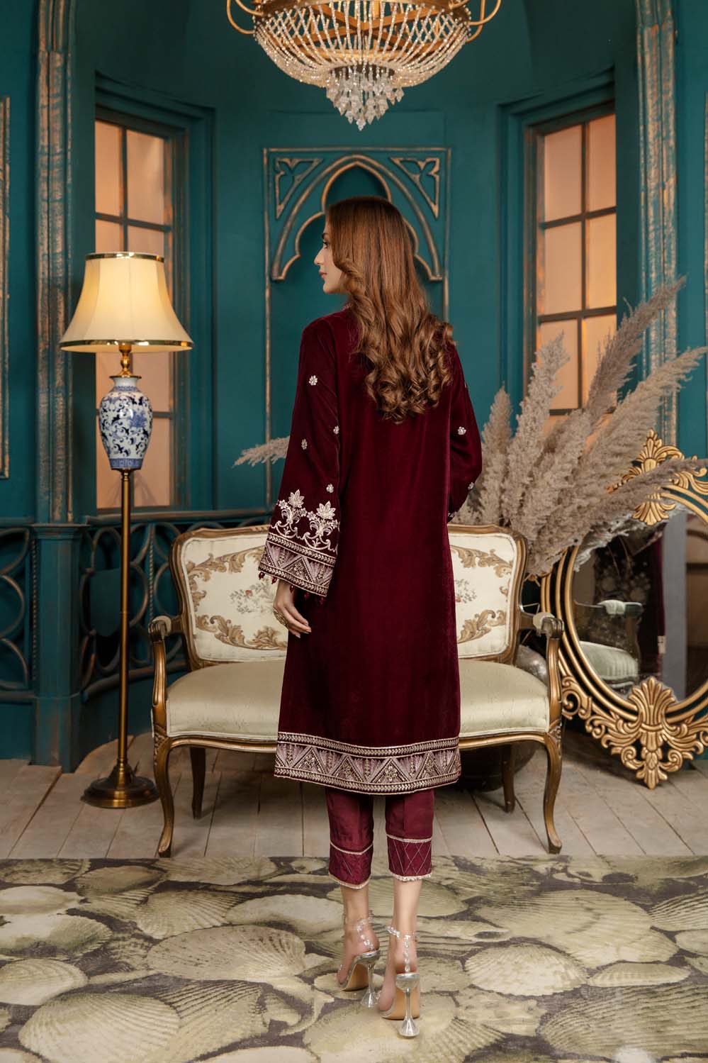 Rubicon - Stitched Embroidered Velvet 2PC