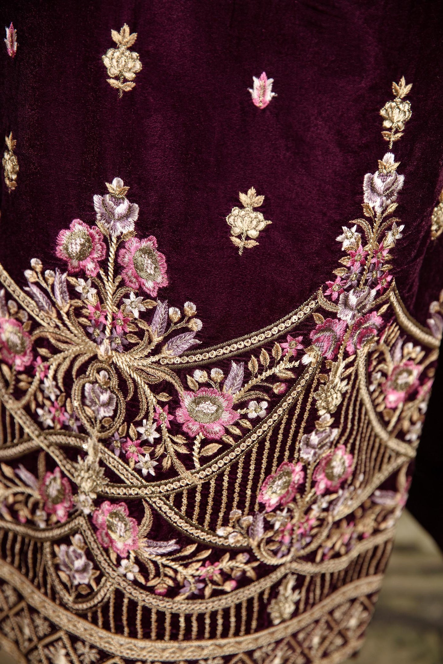 Fresh Joy - Stitched Embroidered Velvet 2PC