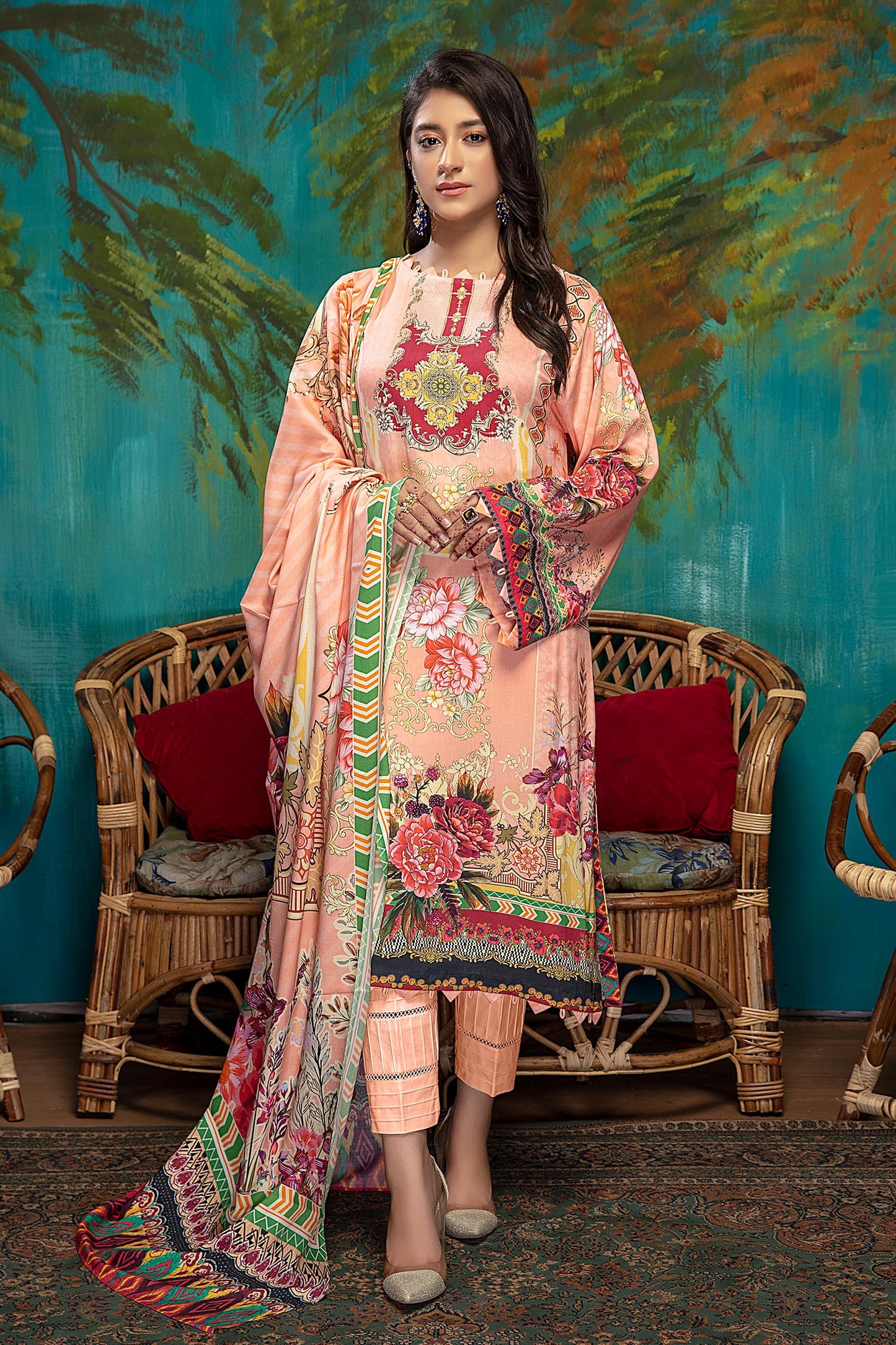Stella - Digital Printed Linen